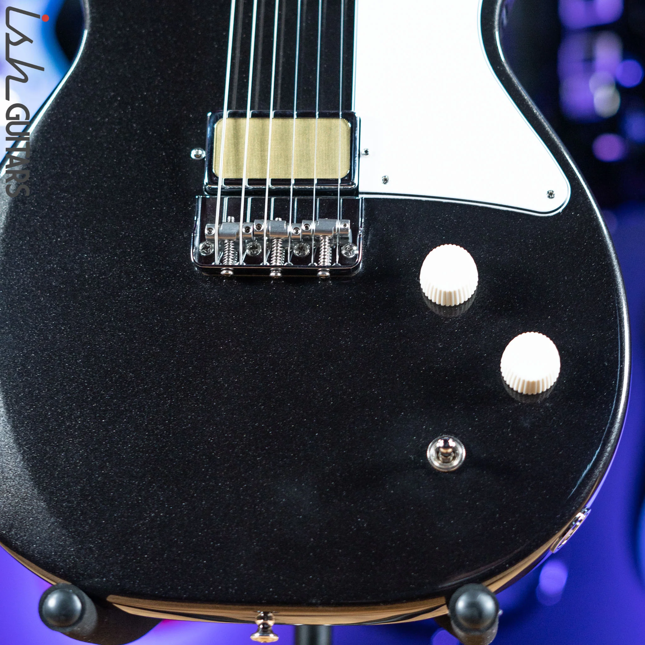 Harmony Jupiter Electric Guitar Space Black Demo - Image 5