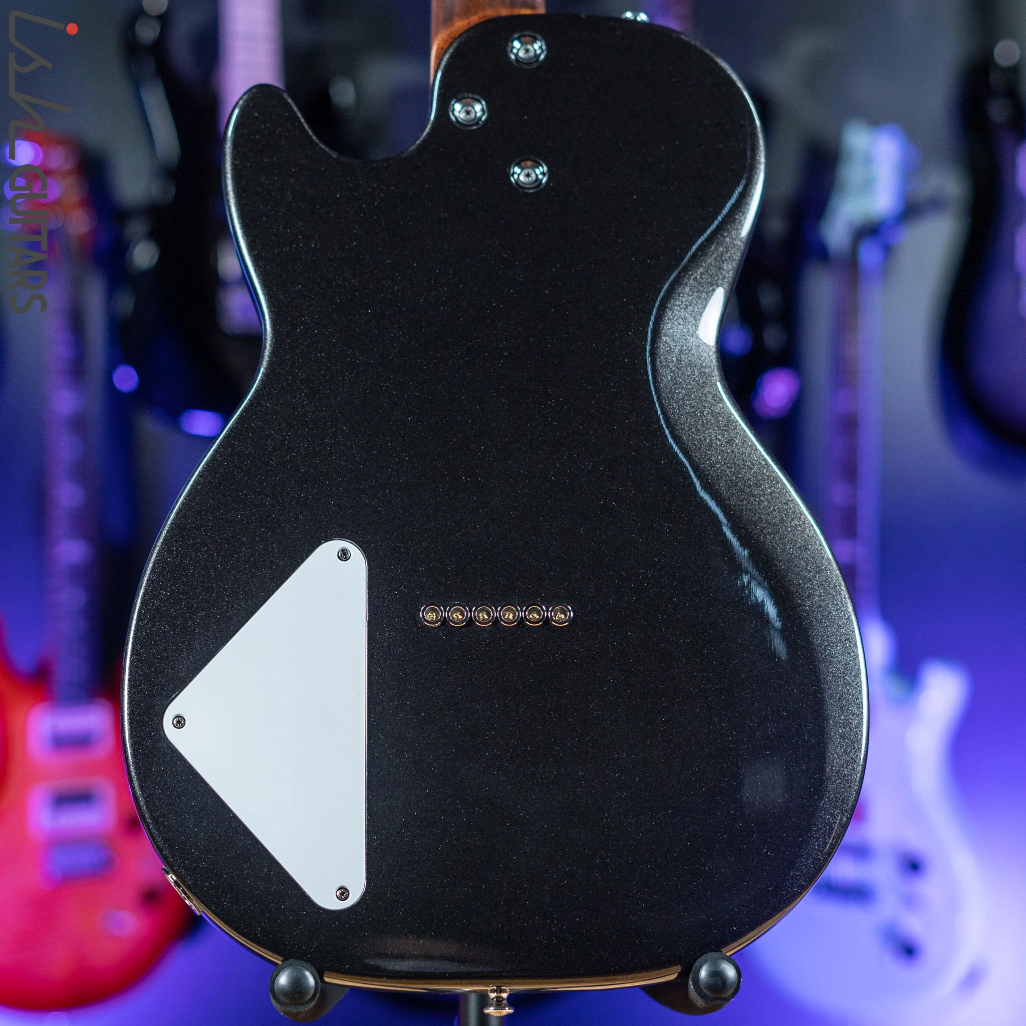 Harmony Jupiter Electric Guitar Space Black Demo - Image 8