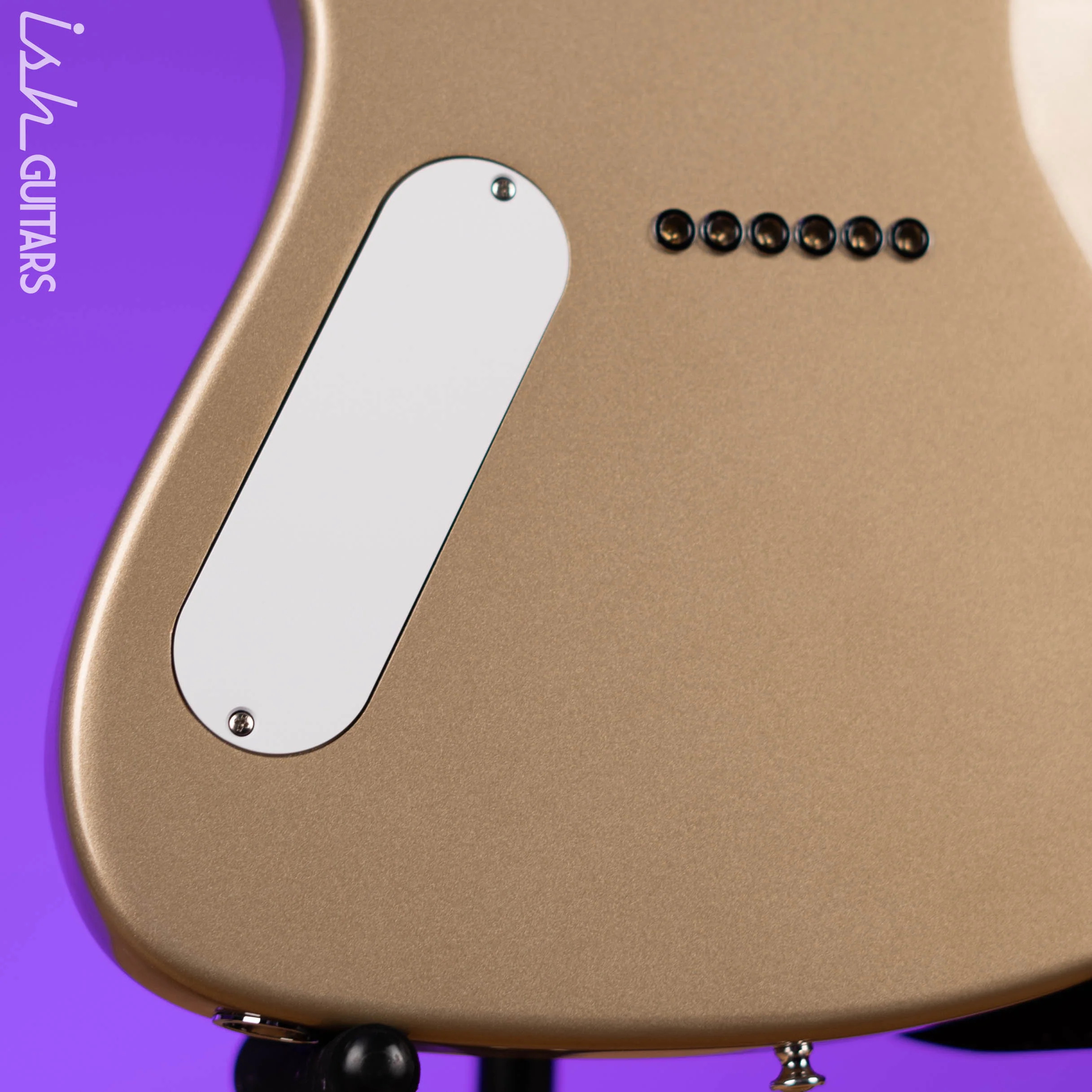 Harmony Silhouette Electric Guitar Champagne Demo - Image 9