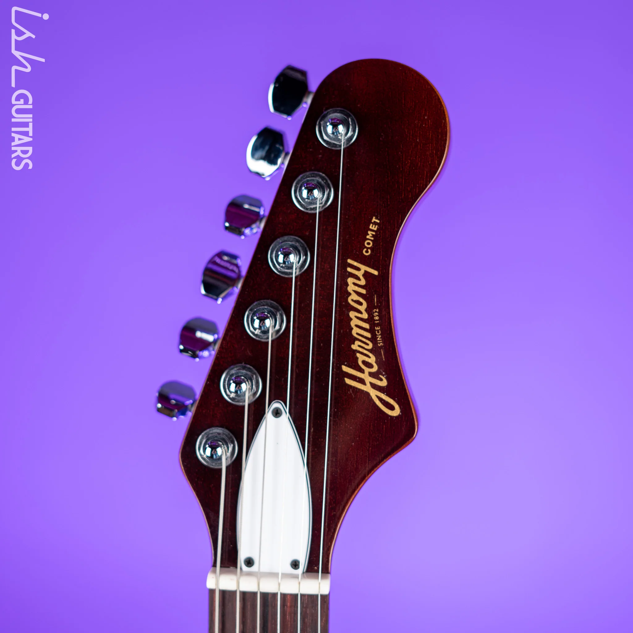 Harmony Standard Comet Electric Guitar Sunburst - Image 5