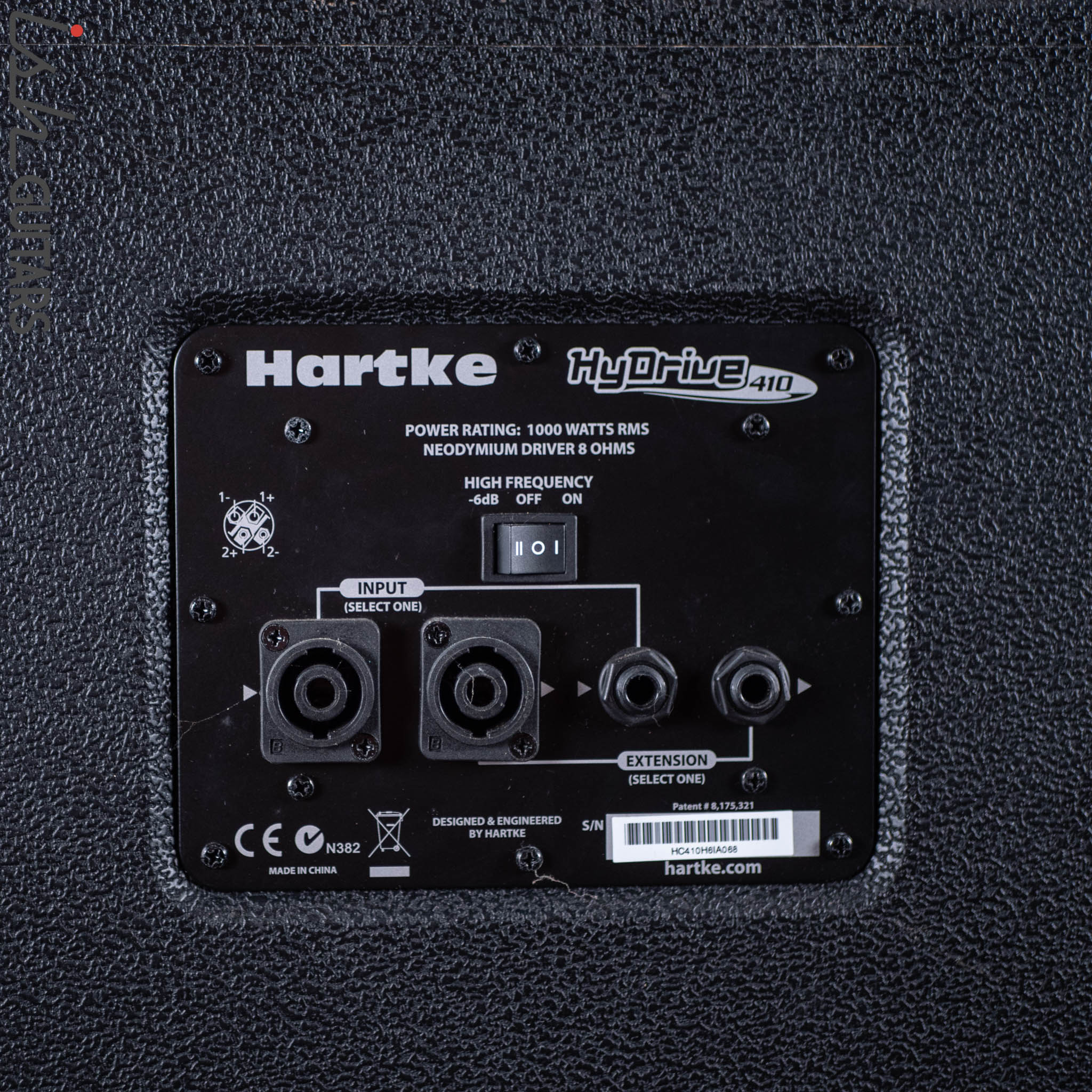 Hartke Hydrive 4x10 8ohm Bass Cabinet Black/Chrome - Image 10