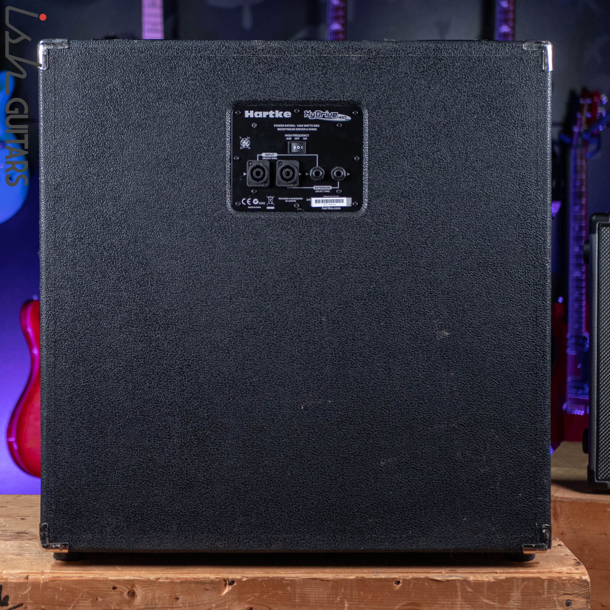 Hartke Hydrive 4x10 8ohm Bass Cabinet Black/Chrome - Image 6
