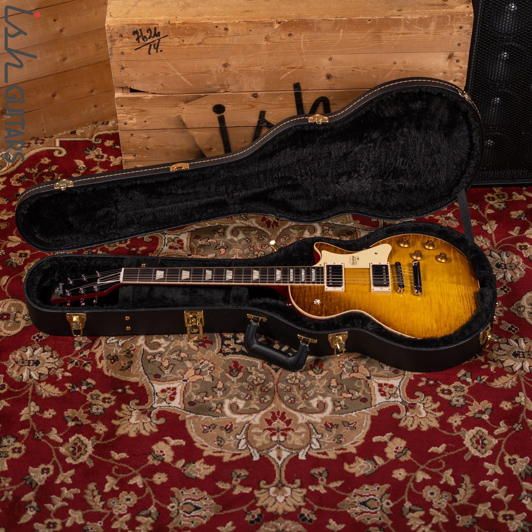Heritage Standard H-150 Electric Guitar Dirty Lemon Burst - Image 11