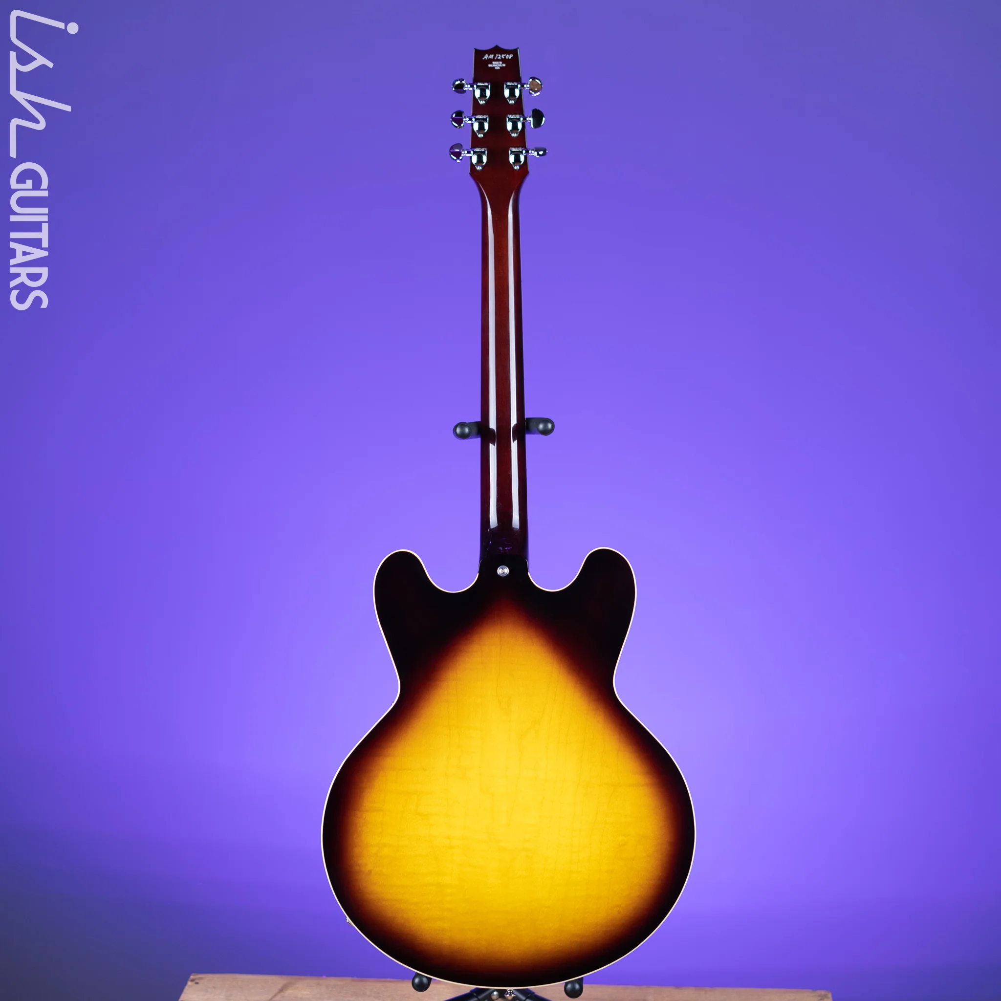Heritage H-535 Semi-Hollow Electric Guitar Original Sunburst - Image 6