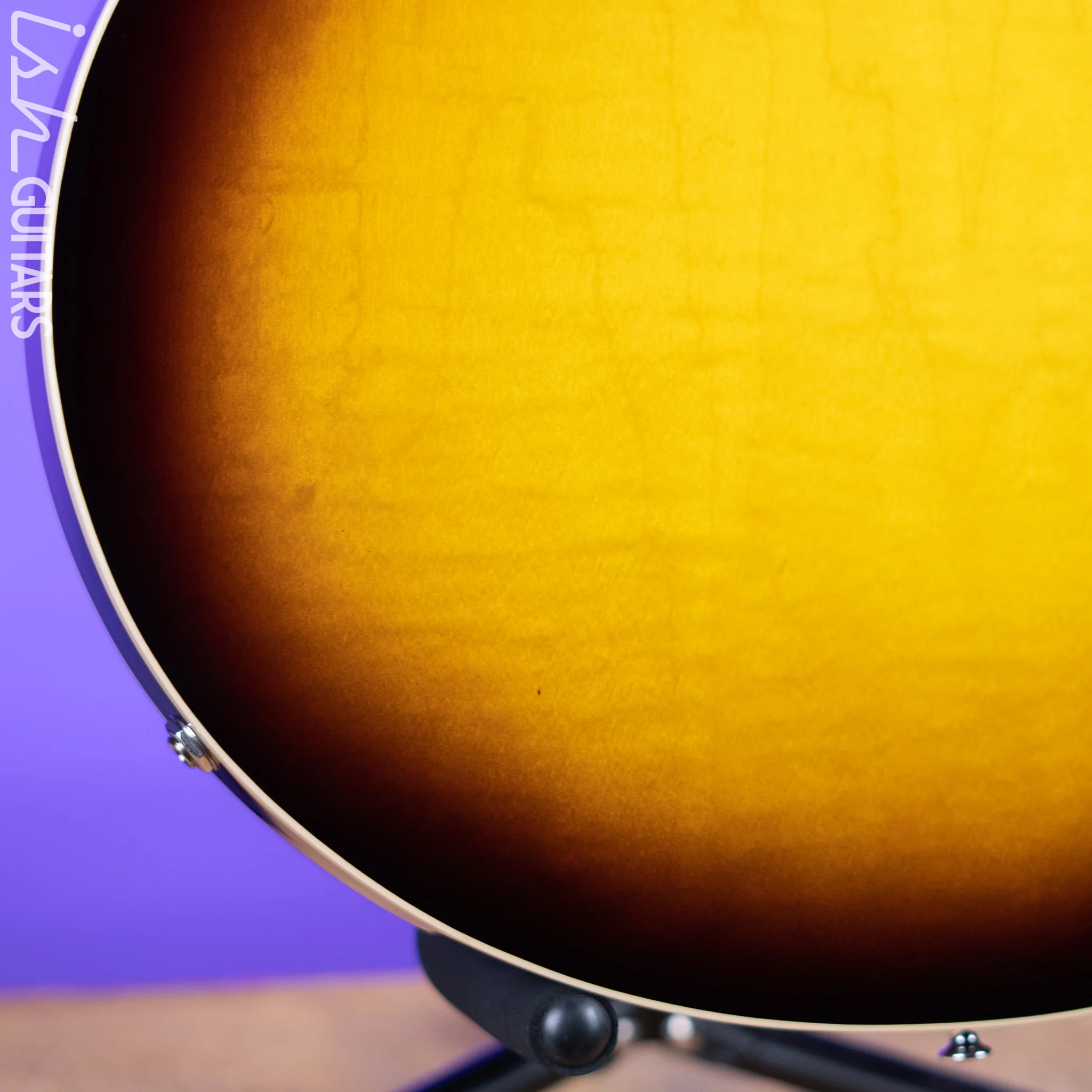 Heritage H-535 Semi-Hollow Electric Guitar Original Sunburst - Image 9