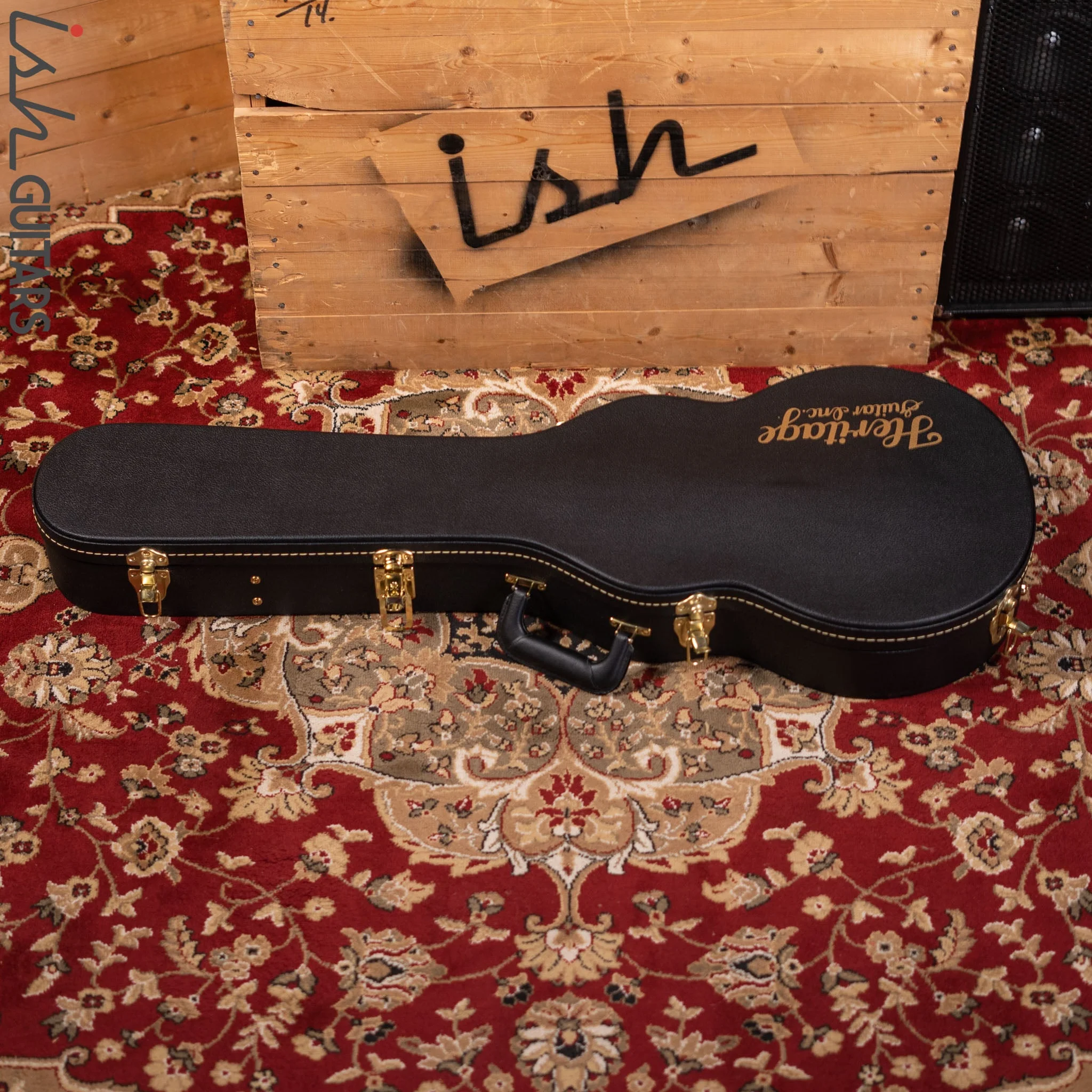 Heritage Standard Eagle Classic Hollow Body Original Sunburst - Image 11