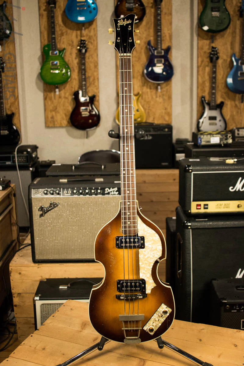 1965 Hofner 500/1 Violin Bass Beatle Bass Original - Image 2