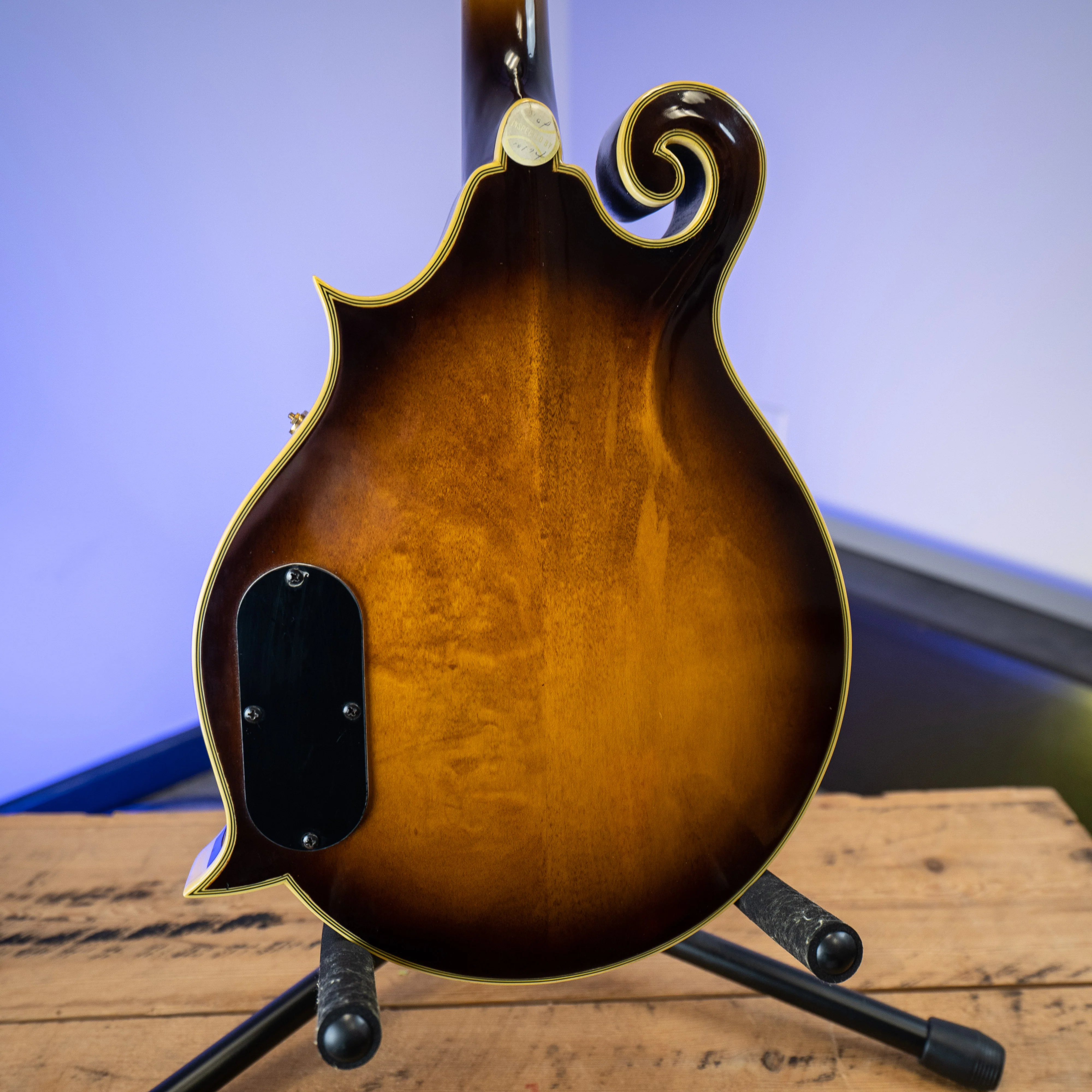 Hondo HM5E Solidbody F-Style Electric Mandolin - Image 8