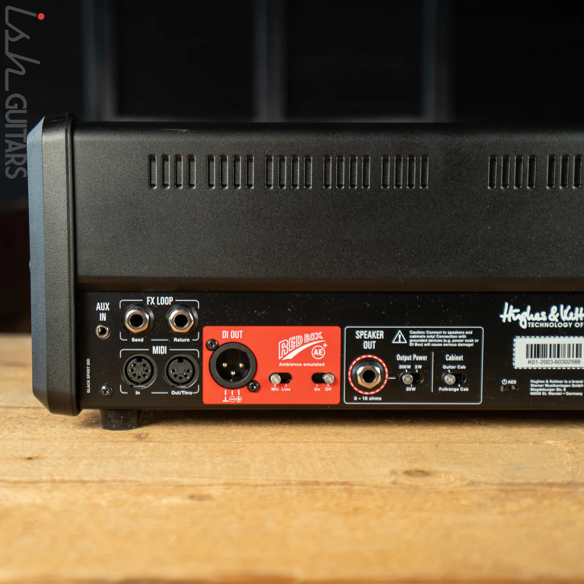 Hughes and Kettner Black Spirit 200 W Amp Head B-Stock - Image 3