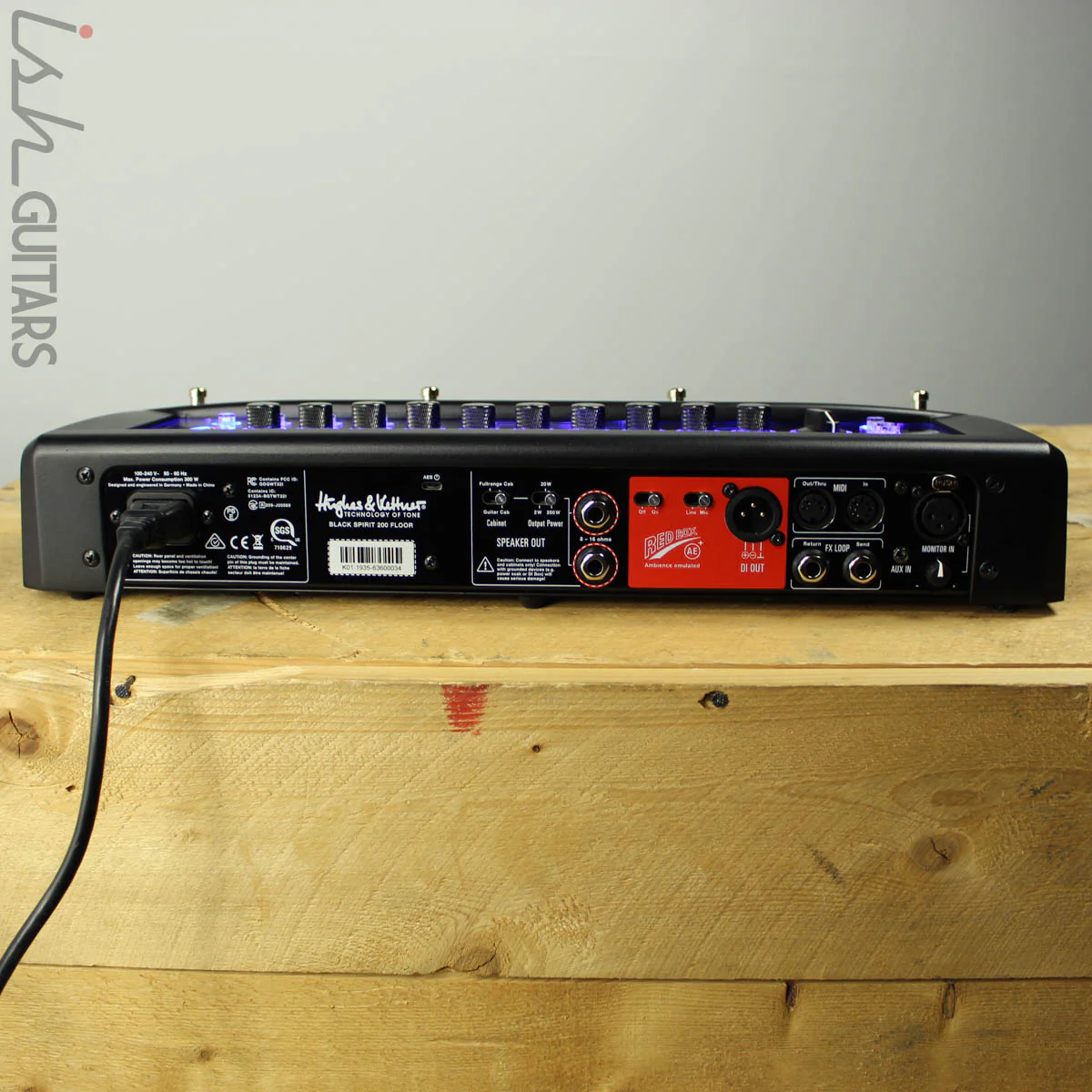 Hughes & Kettner Black Spirit 200 Floorboard Amplifier - Image 4