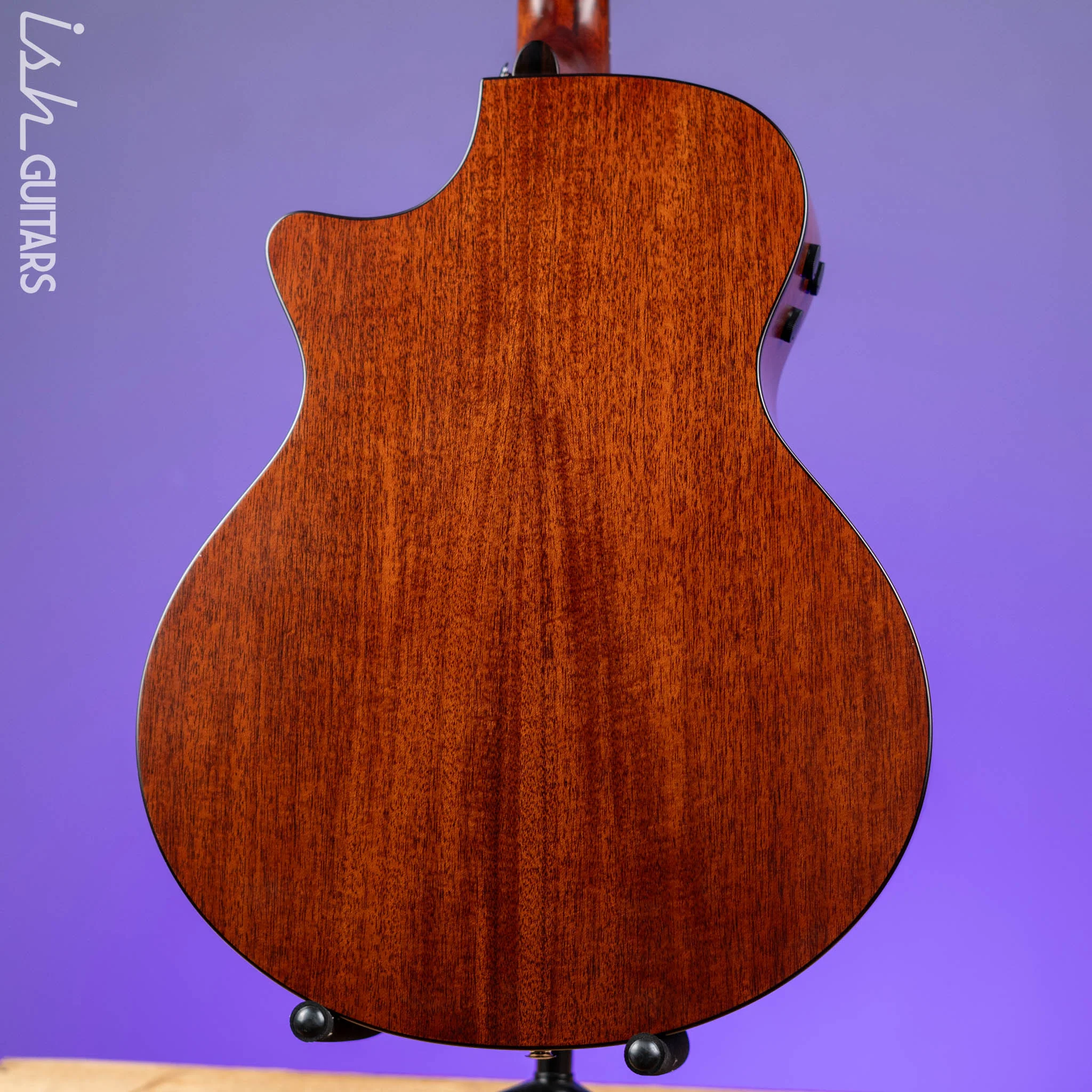 Ibanez AE440 Platinum Collection Acoustic-Electric Guitar Natural Low Gloss Demo - Image 8