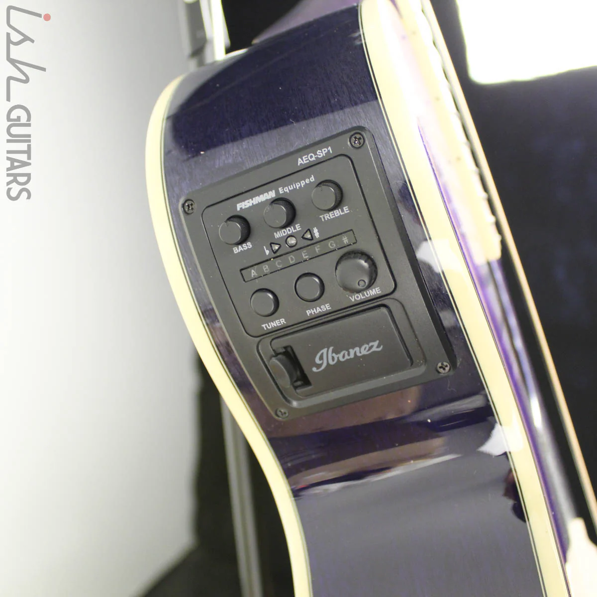 Ibanez AEG18II Purple Iris Burst - Image 5