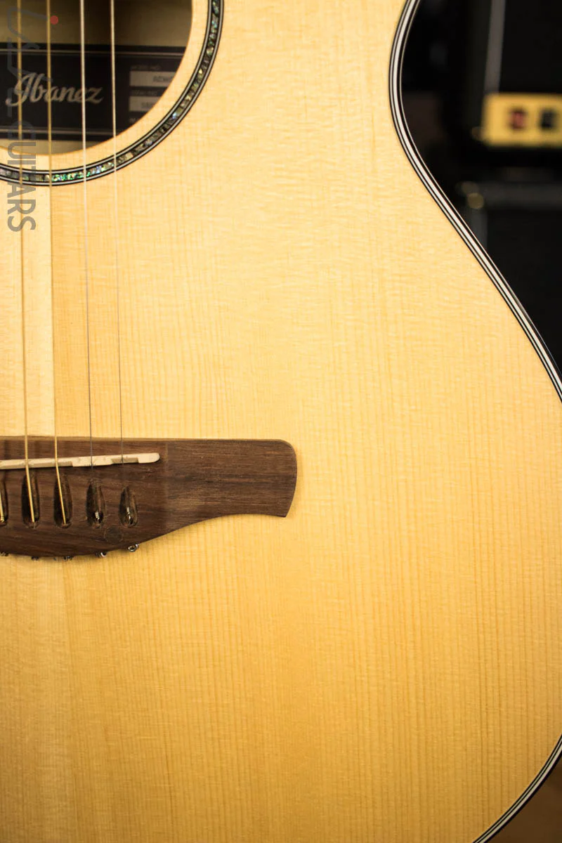 Ibanez AEWC300 Natural High Gloss Acoustic Electric Guitar - Image 4