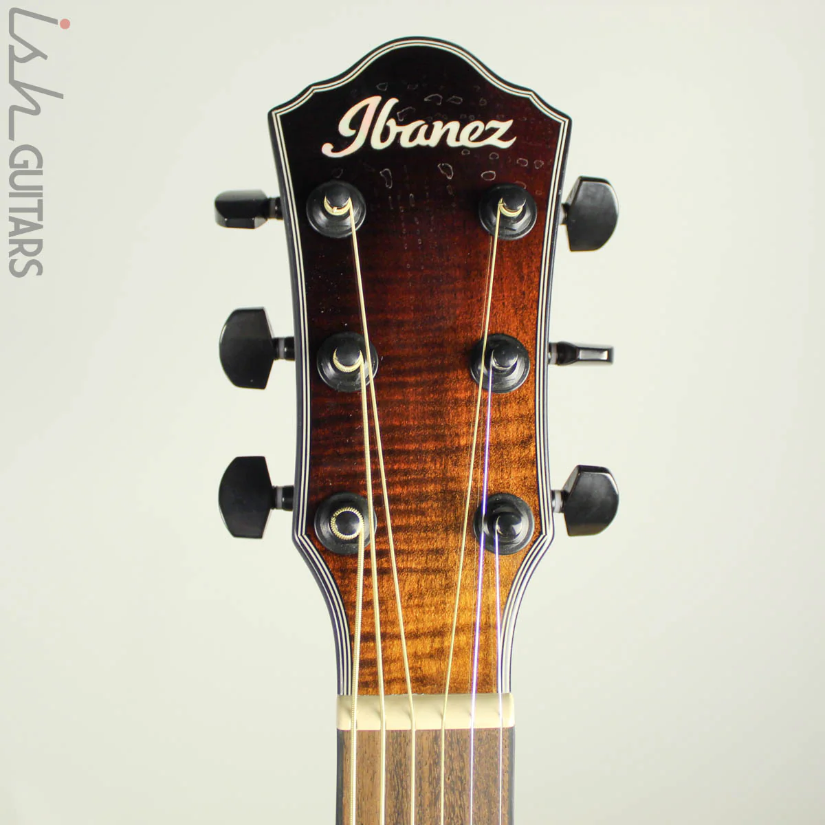 Ibanez AEWC32FM Thinline Amber Sunset Fade B-Stock - Image 6