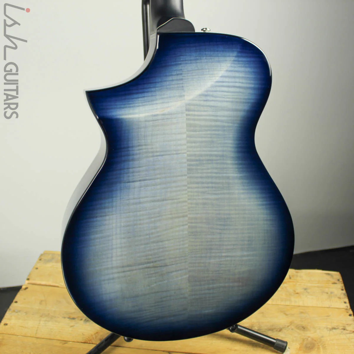 Ibanez AEWC400 Indigo Blue Burst Acoustic Electric - Image 8