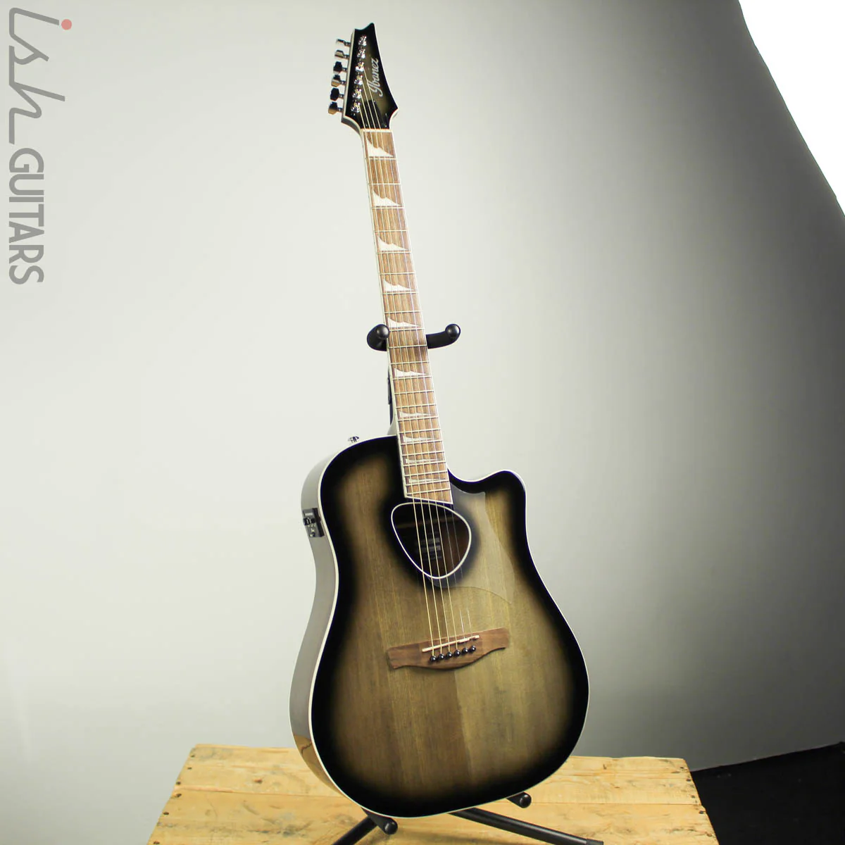 Ibanez ALT30 Transparent Charcoal Burst - Image 2