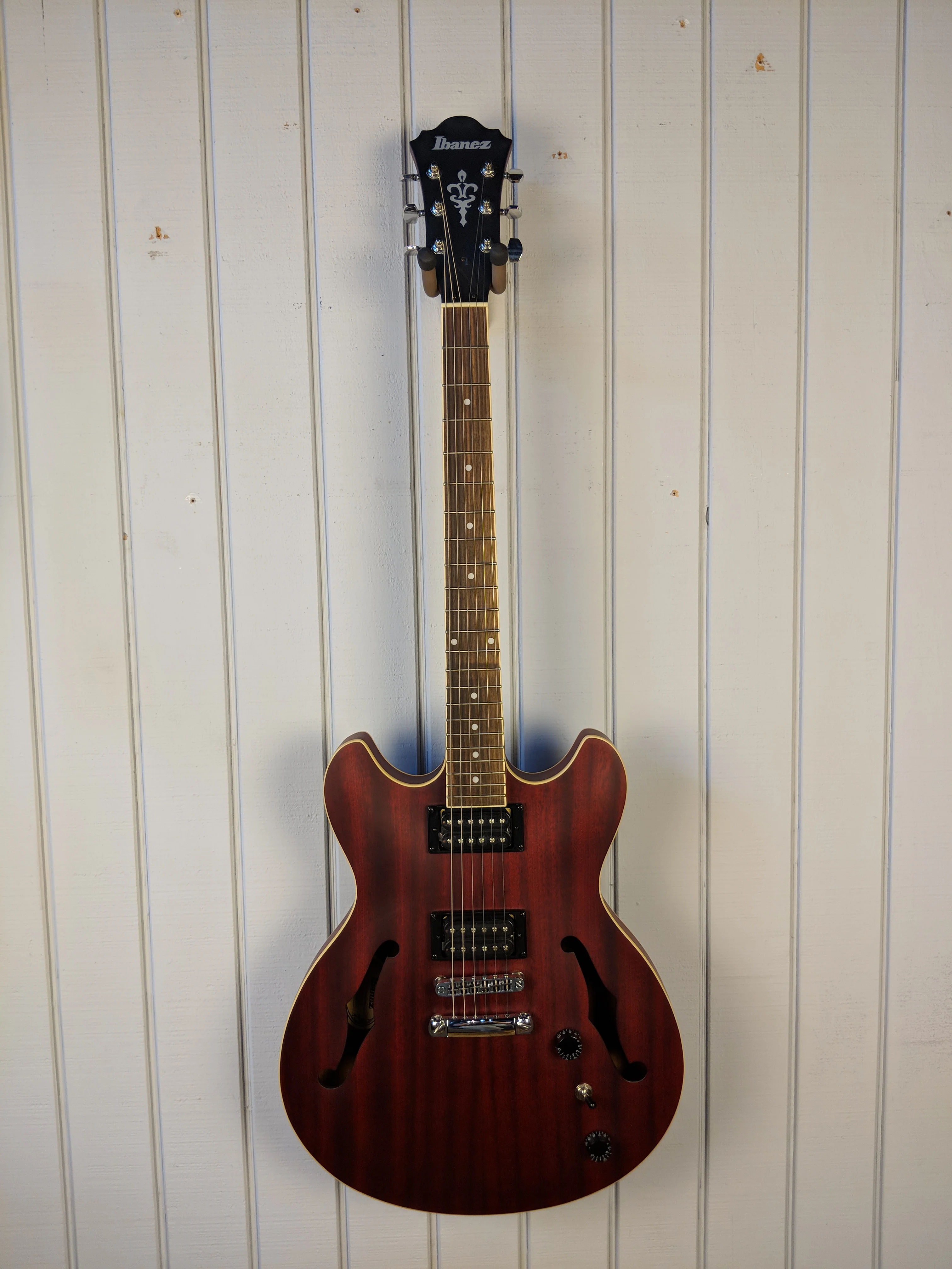 Ibanez Artcore AS53 Semi-Hollow Electric Guitar Red Flat B-Stock - Image 2