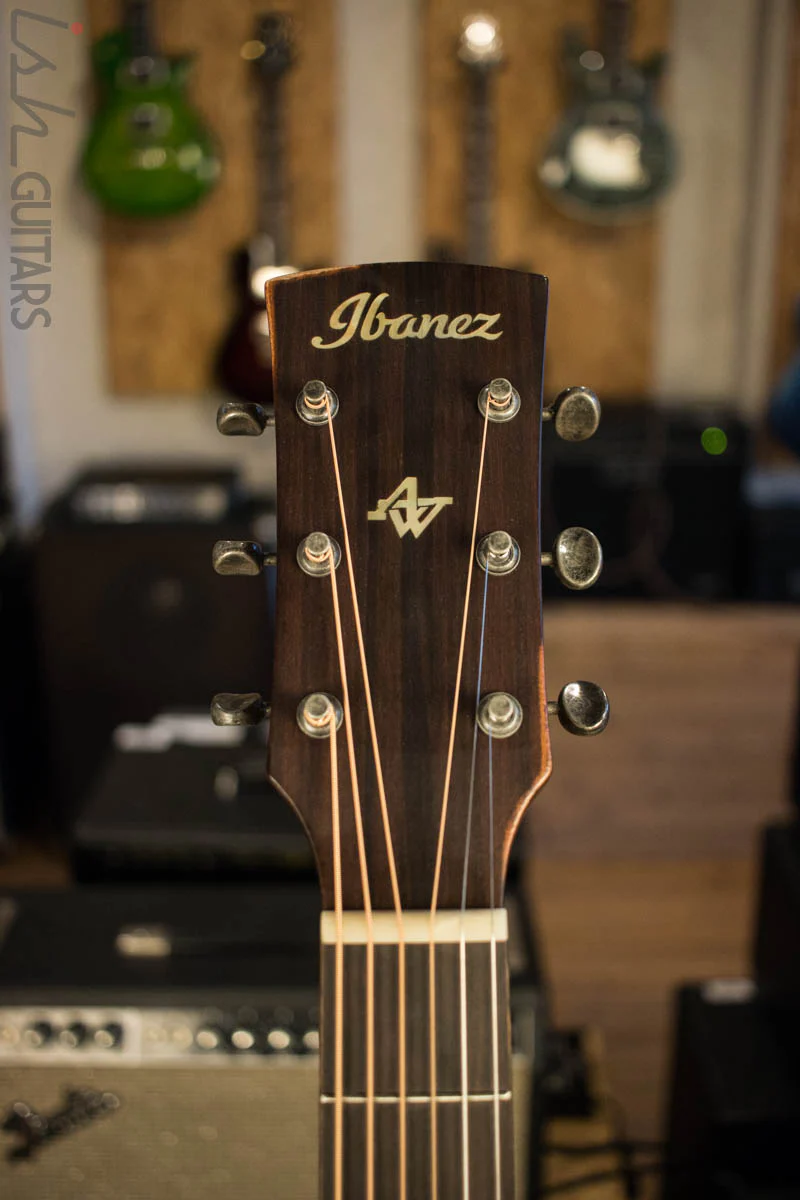 Ibanez Artwood AVD11 Thermo Aged Acoustic Guitar Antique Natural Semi-Gloss - Image 5