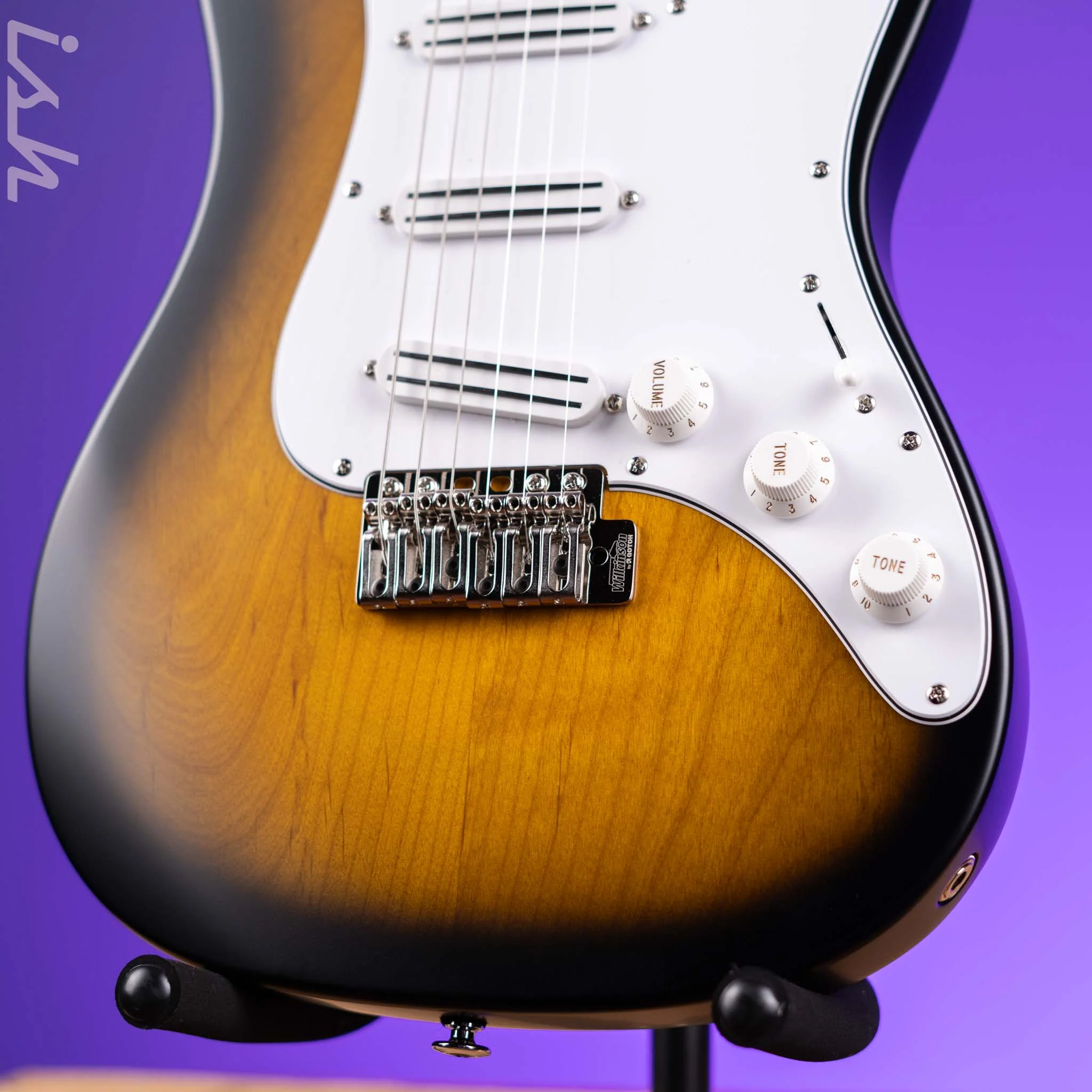 Ibanez ATZ100 Andy Timmons Signature Electric Guitar Sunburst Flat - Image 4