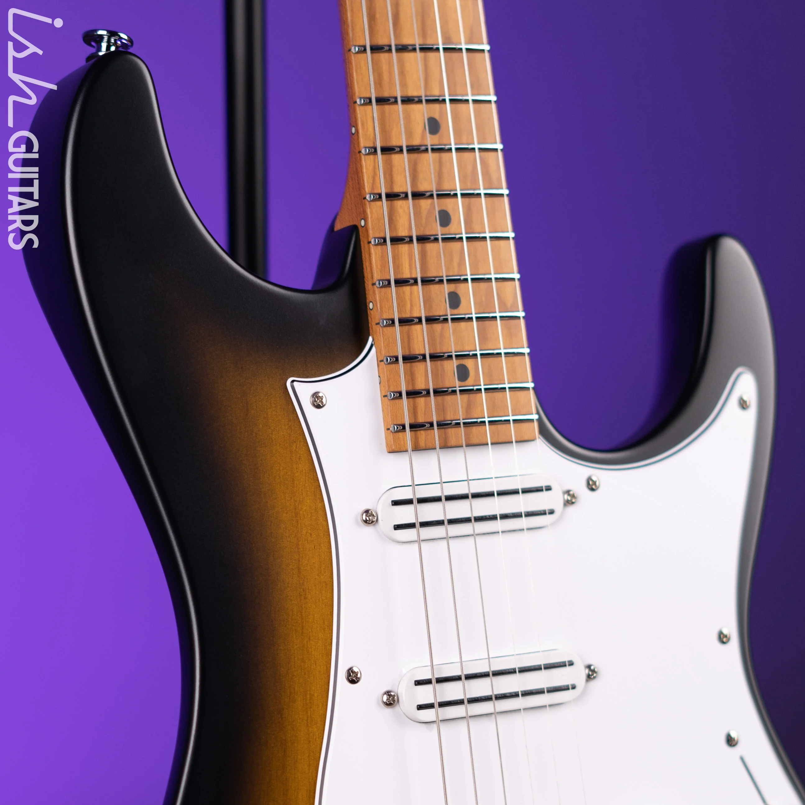 Ibanez ATZ100 Andy Timmons Signature Sunburst Flat - Image 3