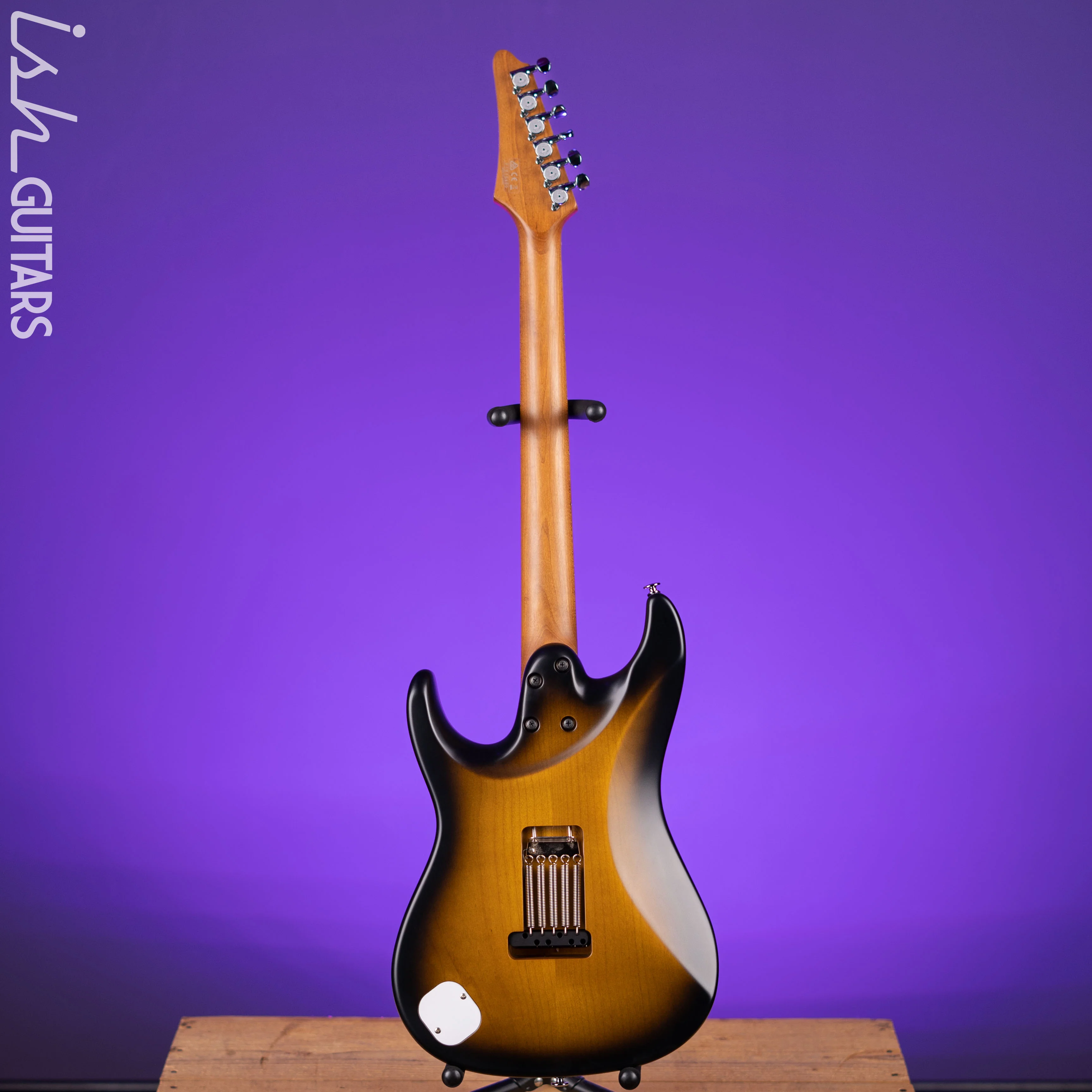 Ibanez ATZ100 Andy Timmons Signature Sunburst Flat - Image 7