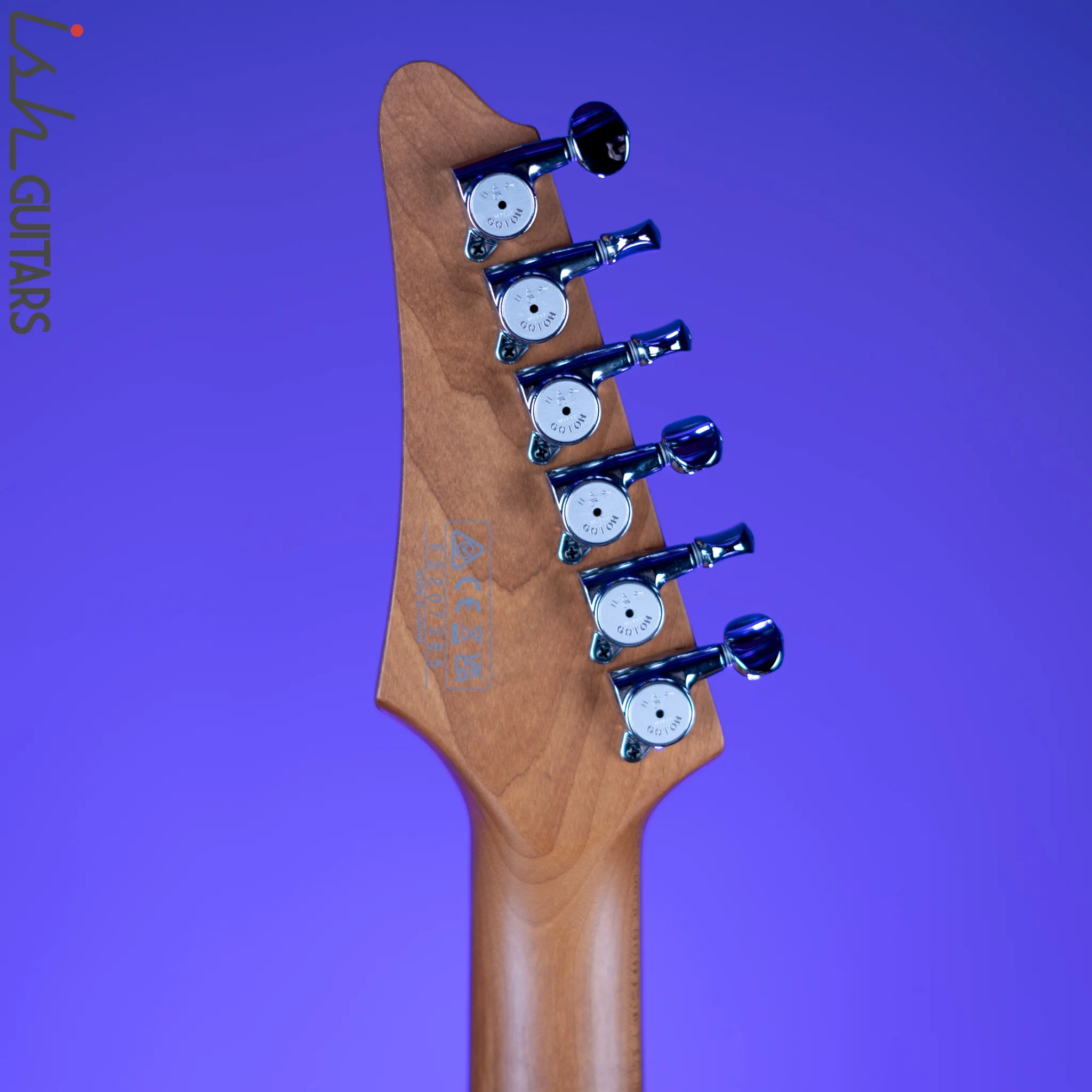 Ibanez ATZ100 Andy Timmons Signature Sunburst Flat Demo - Image 10