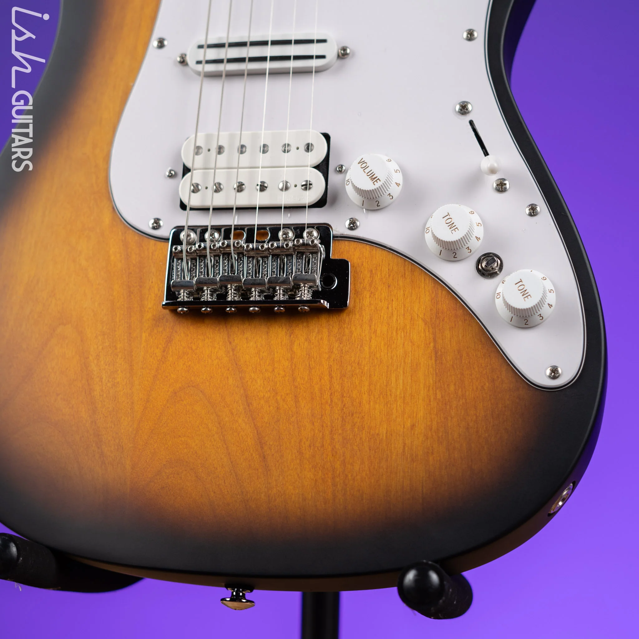 Ibanez ATZ10P Andy Timmons Signature Premium Electric Guitar Sunburst Matte Demo - Image 4