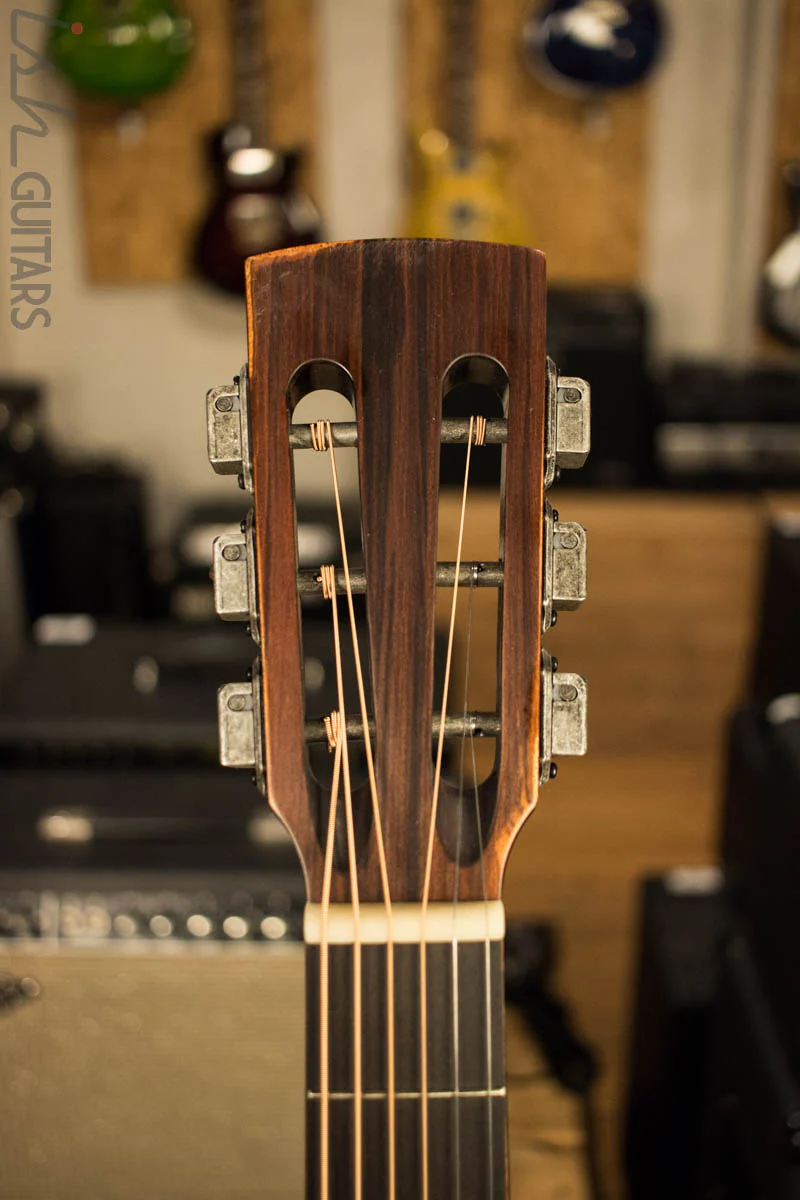 Ibanez AVN11 Artwood Vintage Thermo Aged Acoustic Guitar Antique Brown Sunburst - Image 5