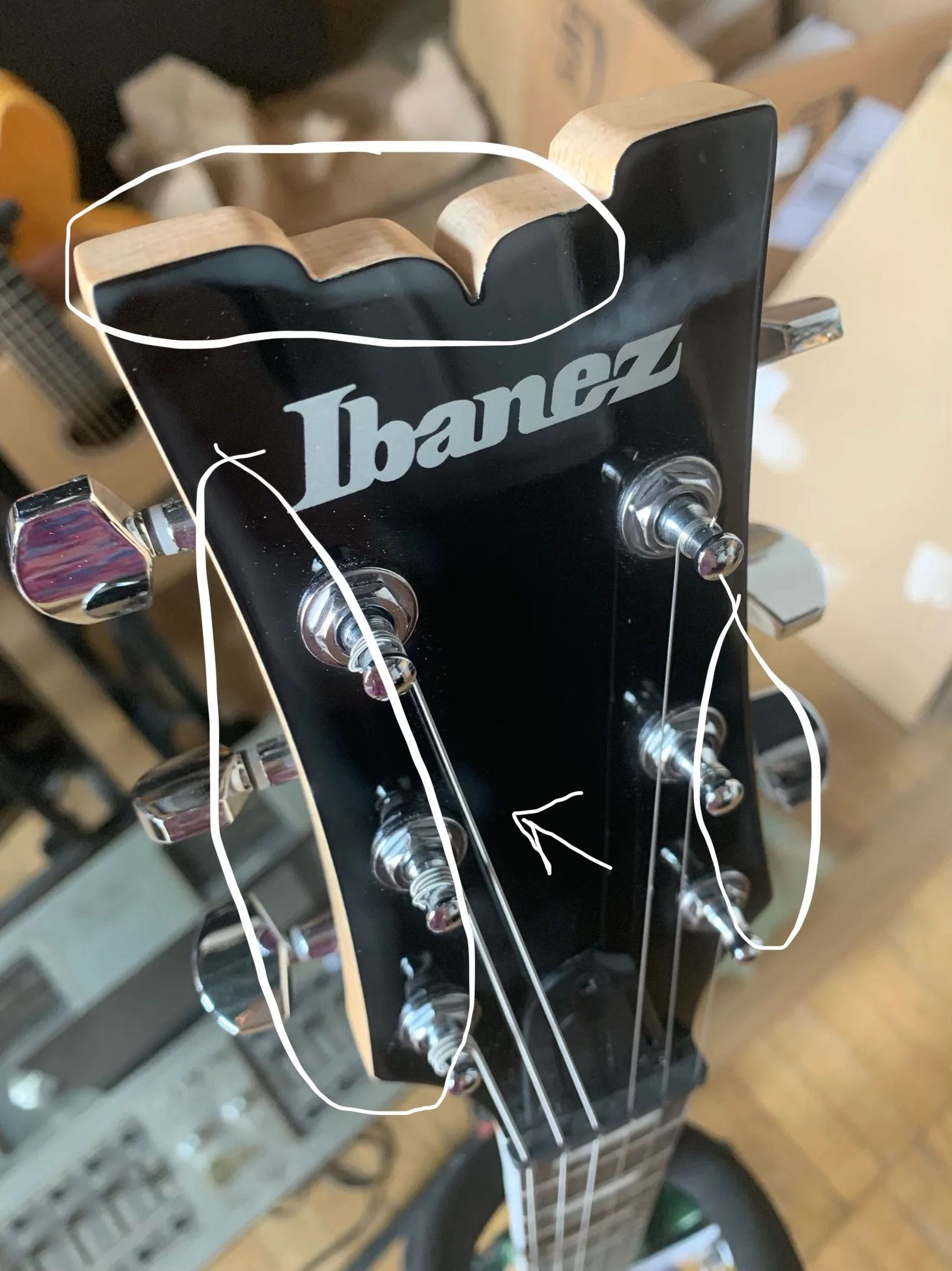 Ibanez AX230T Metallic Forest Electric Guitar B-Stock - Image 11