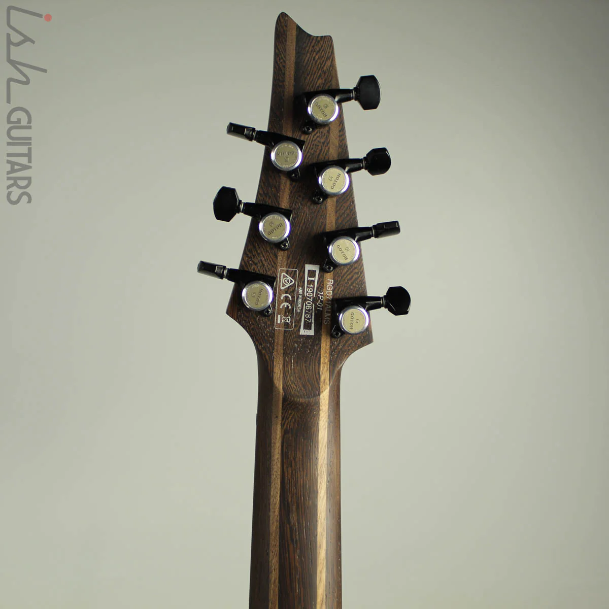 Ibanez Axion Label RGD71ALMS Black Aurora Burst Matte - Image 10