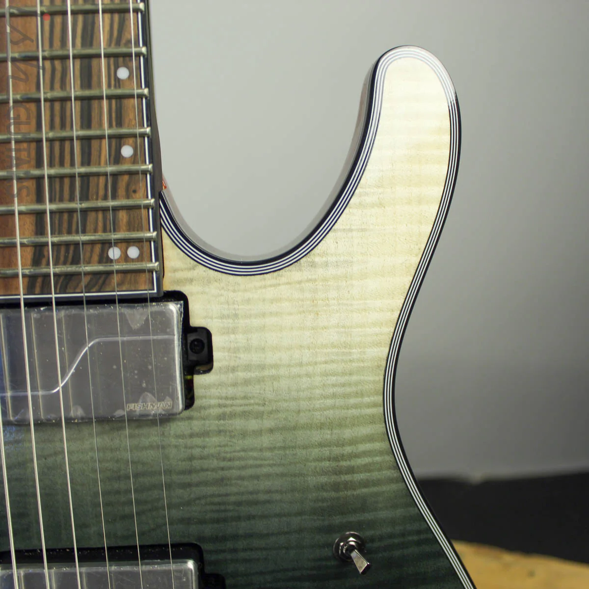 Ibanez Axion Label S61AL Black Mirage Gradation Low Gloss - Image 5