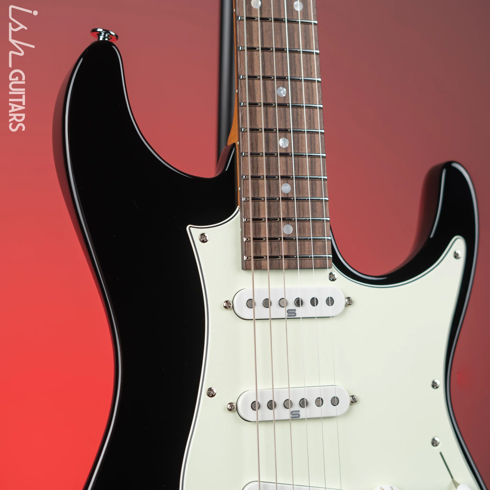 Ibanez AZ2203N Prestige Electric Guitar Black Demo - Image 3