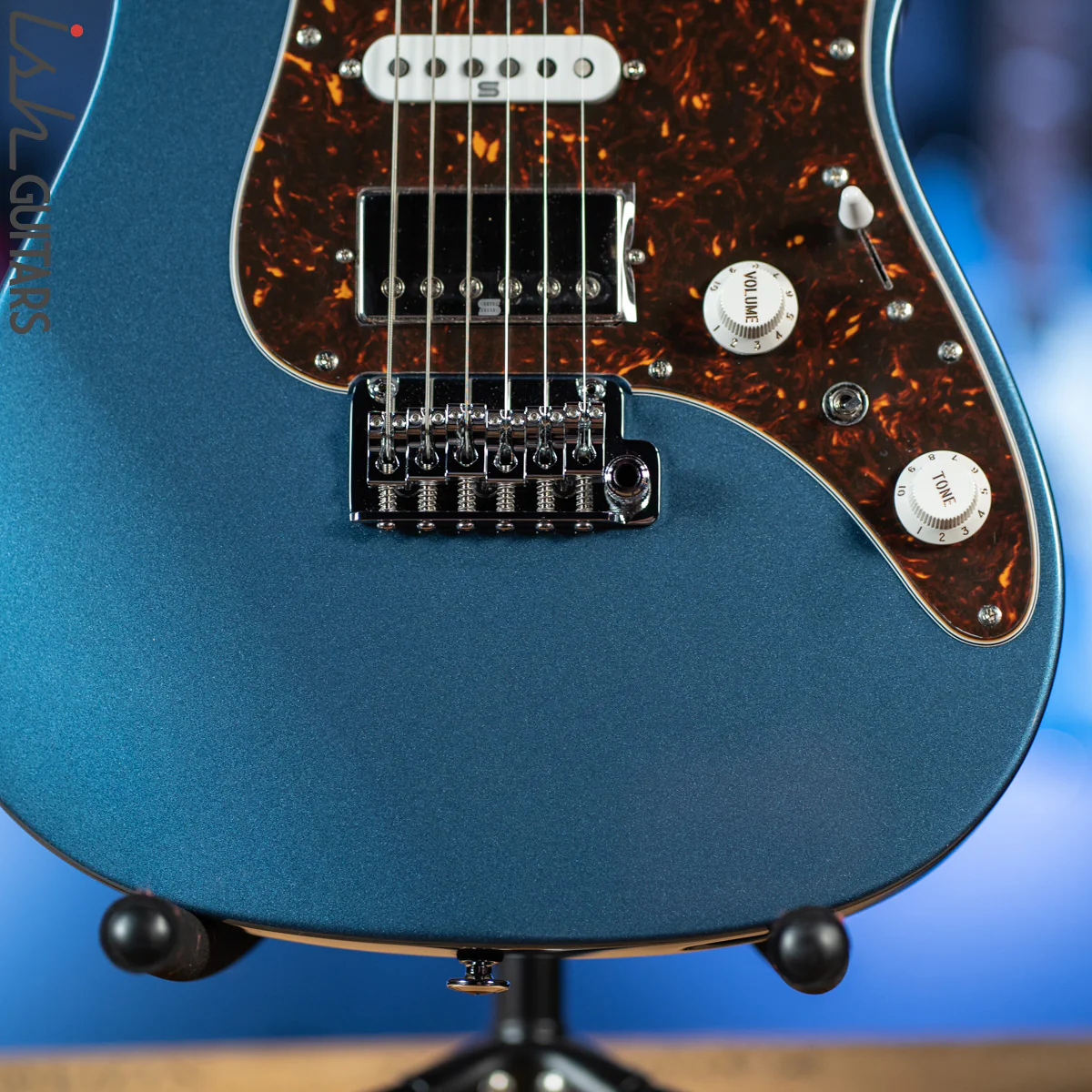 Ibanez AZ2204N Prestige Electric Guitar Prussian Blue Metallic Demo - Image 4