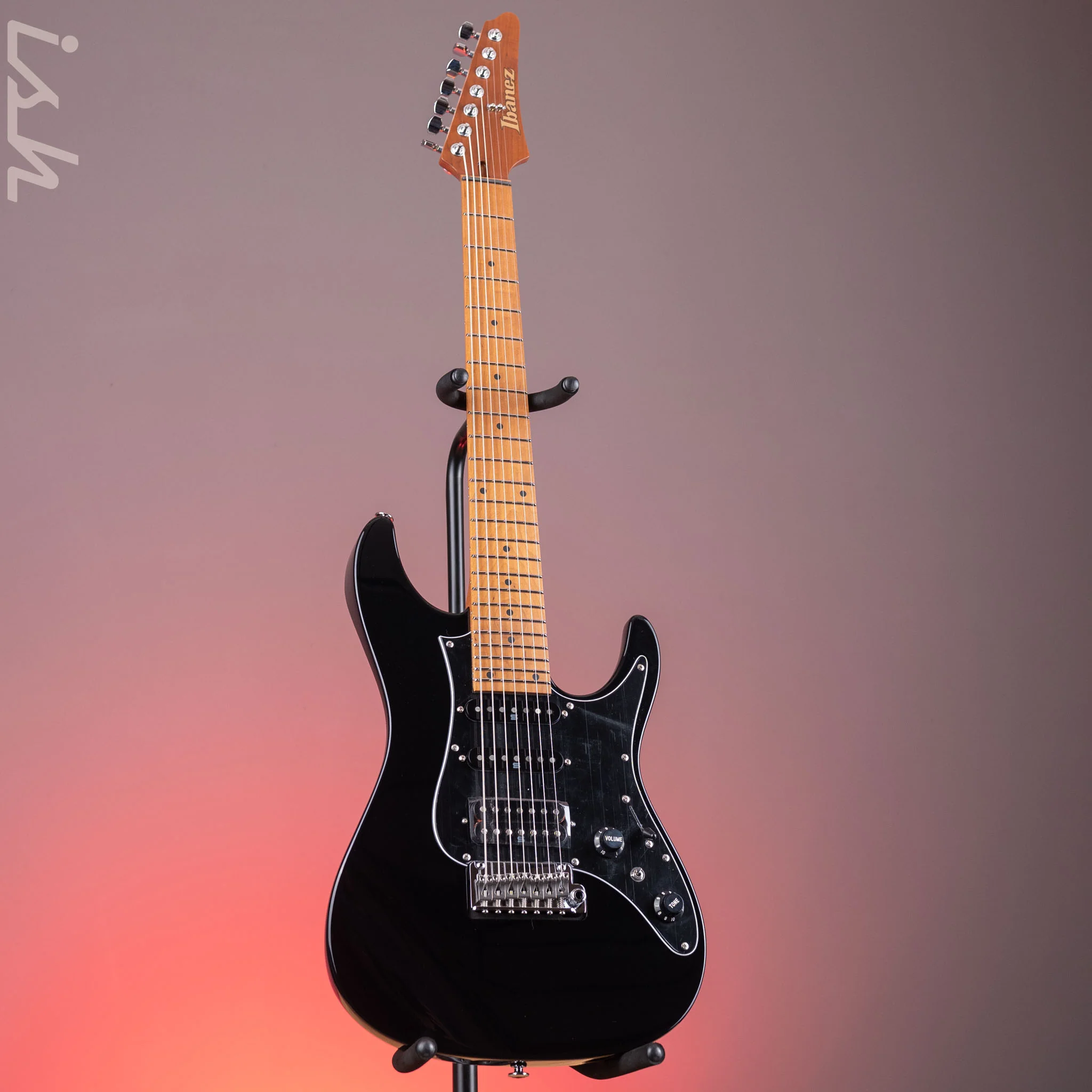 Ibanez AZ24047 Prestige 7-String  Electric Guitar Black - Image 2
