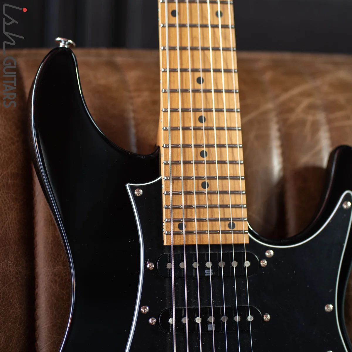 Ibanez AZ24047 Prestige 7-String Electric Guitar Black - Image 3