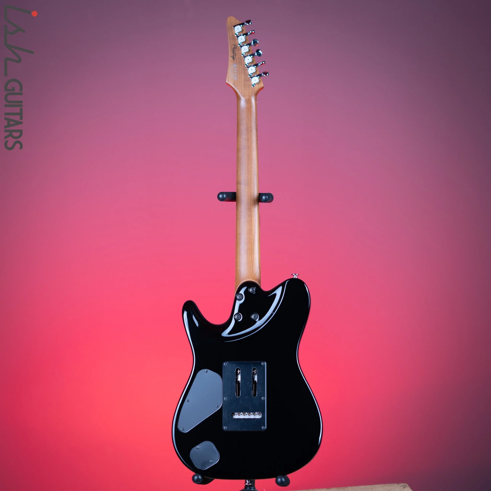 Ibanez AZS2200 Prestige Electric Guitar Black Demo - Image 6