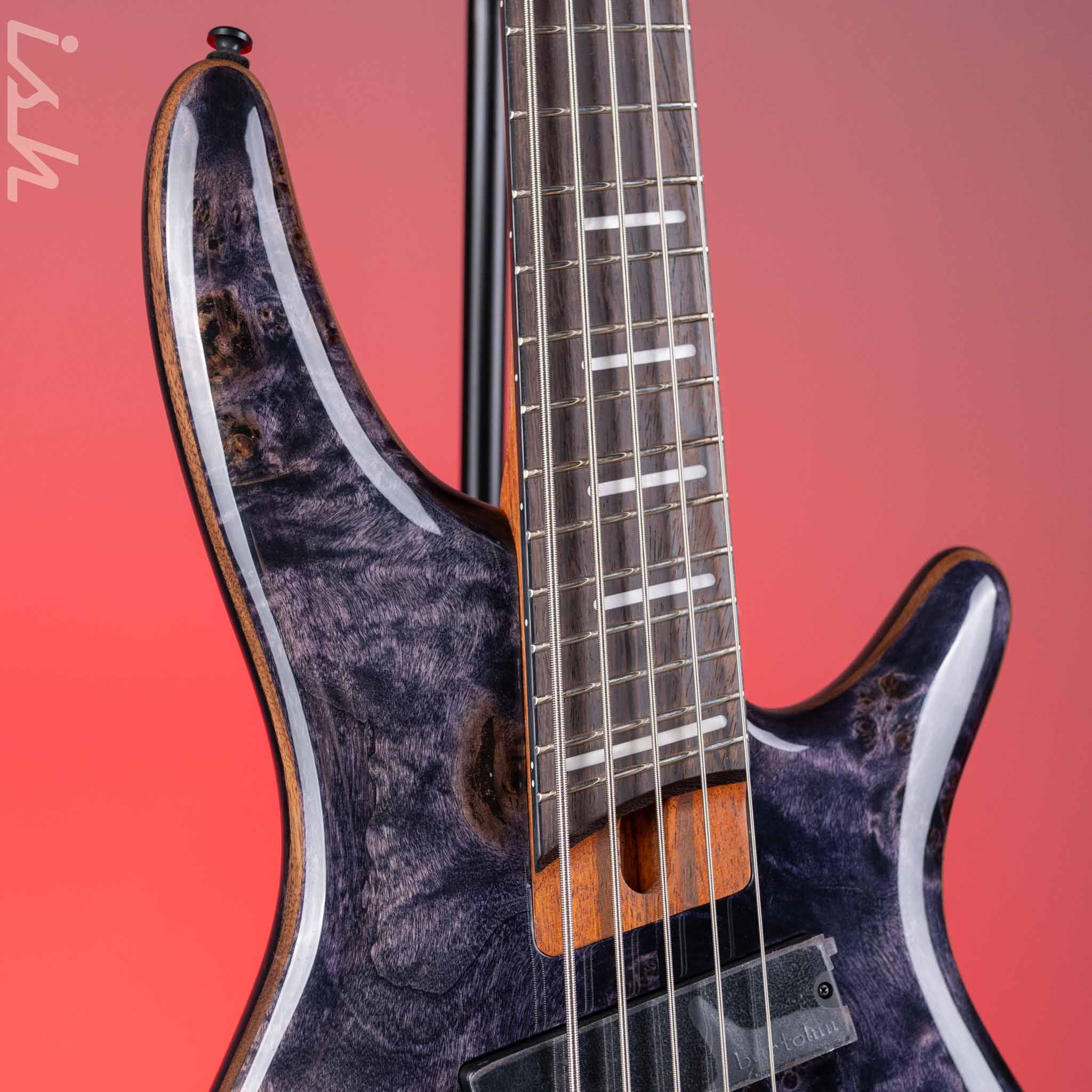 Ibanez Bass Workshop SRMS805 Multi Scale 5-String Bass Deep Twilight - Image 3