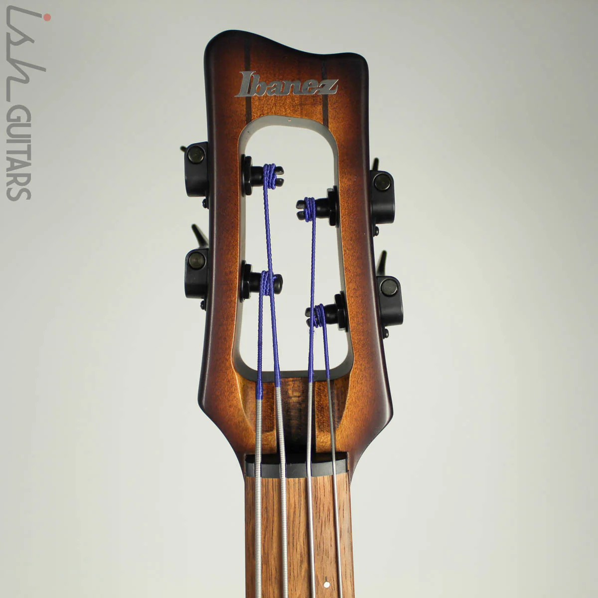 Ibanez Upright Bass UB804MOB Bass Workshop Mahogany Oil Burst - Image 6