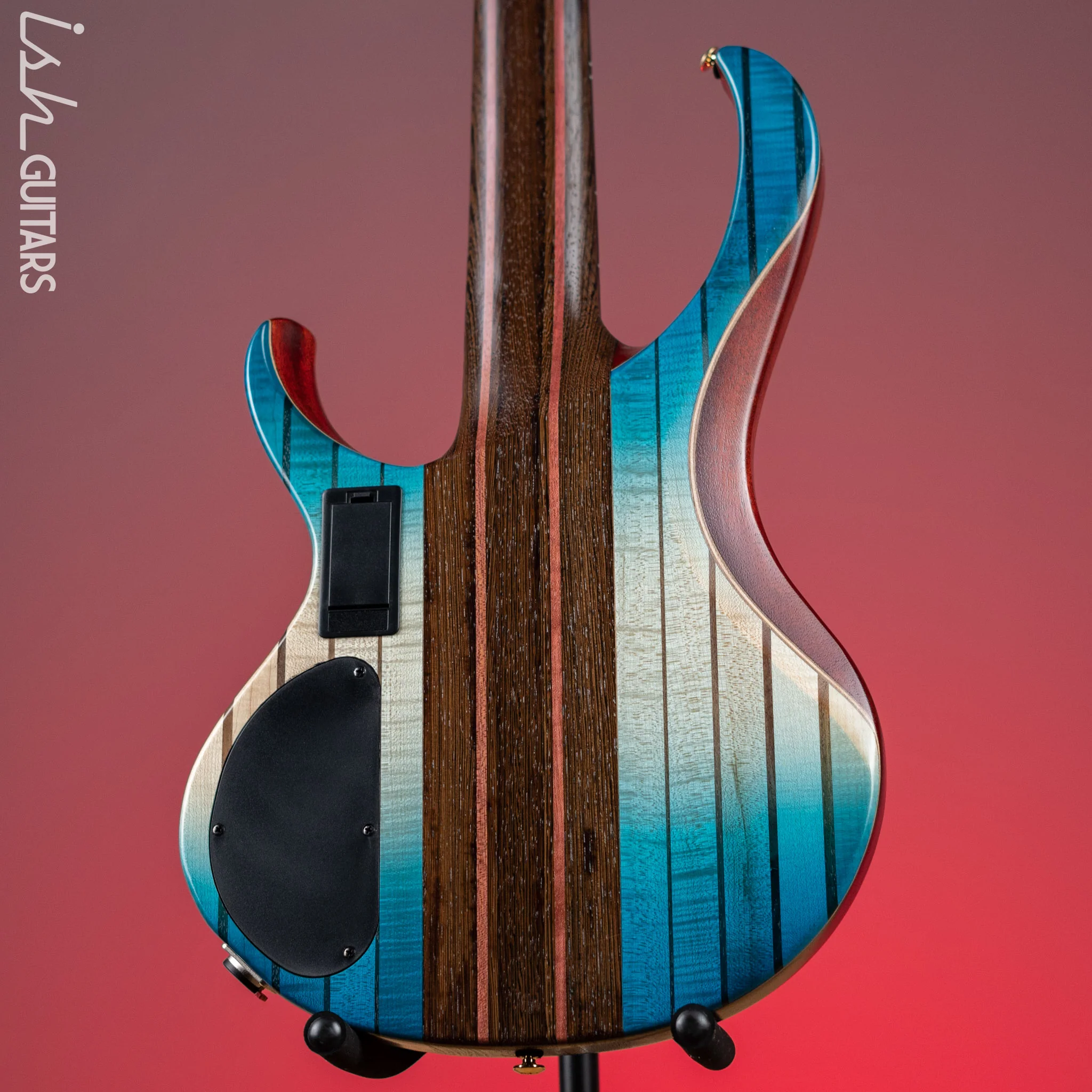 Ibanez BTB1935 Premium 5-String Bass Caribbean Islet Low Gloss Demo - Image 7