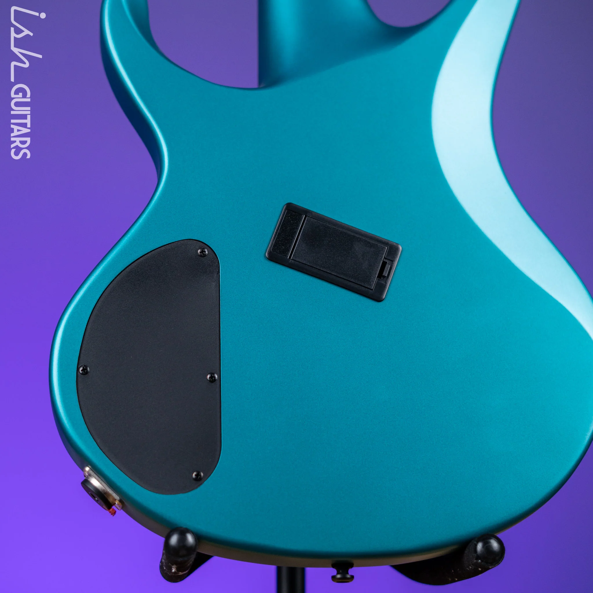 Ibanez BTB605MS Multi-Scale 5-String Bass Cerulean Aura Burst Matte Demo - Image 9