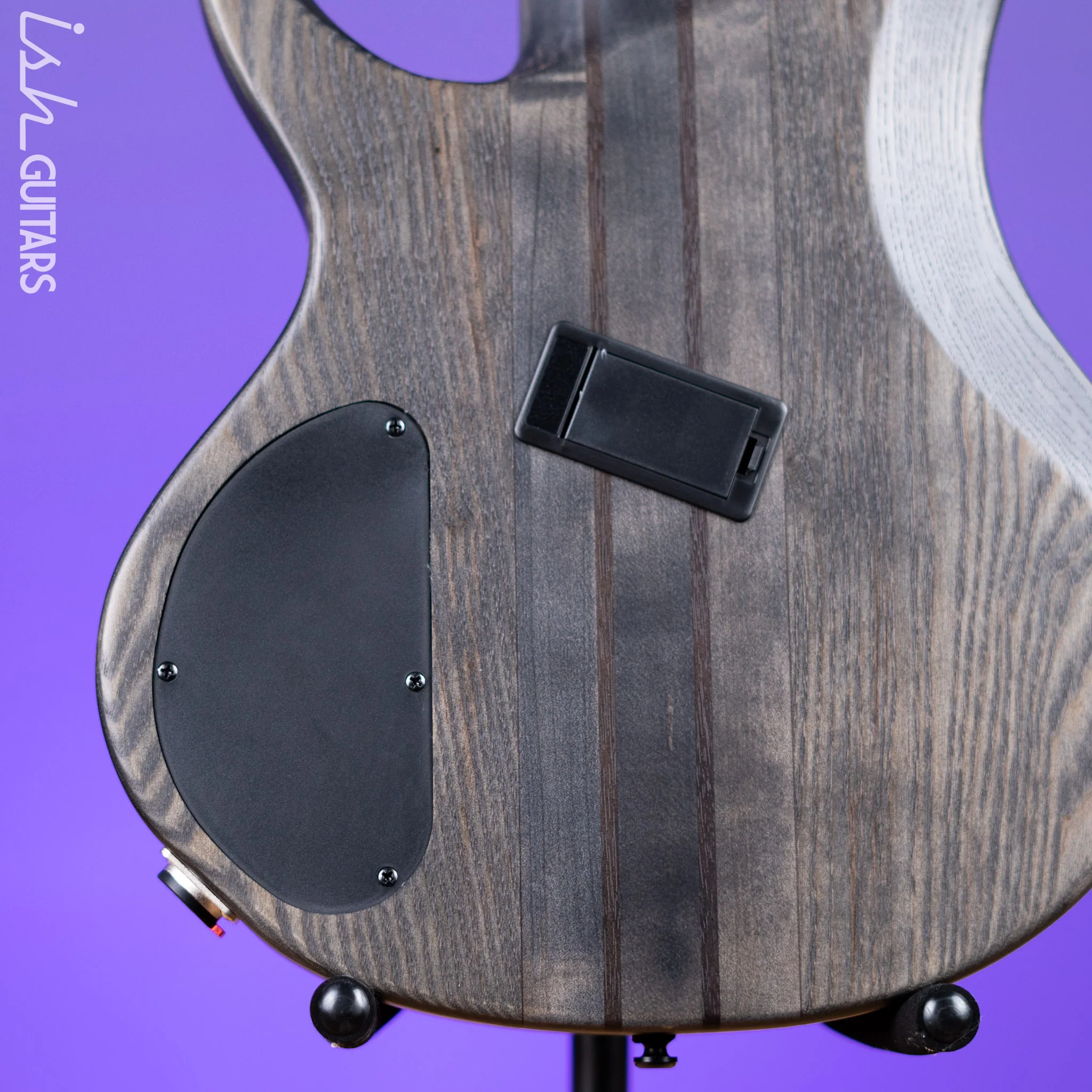 Ibanez BTB805MS Multi-Scale 5-String Bass Transparent Grey Flat Demo - Image 10
