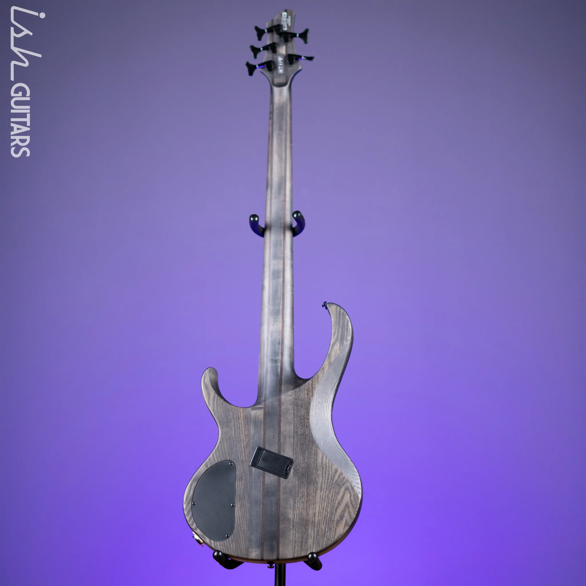 Ibanez BTB805MS Multi-Scale 5-String Bass Transparent Grey Flat Demo - Image 7