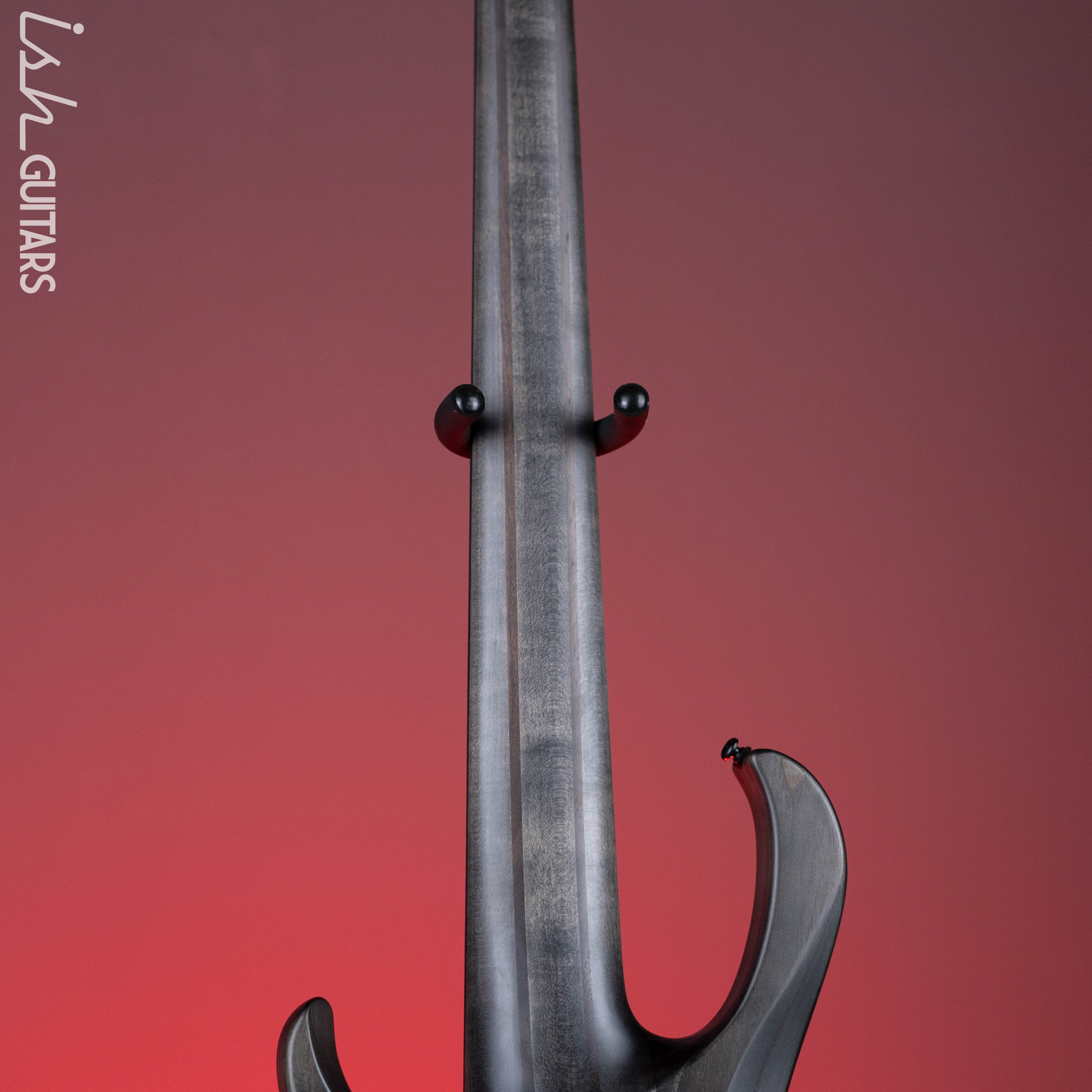 Ibanez BTB806MS Multi-Scale 6-String Bass Transparent Grey Flat Demo - Image 11