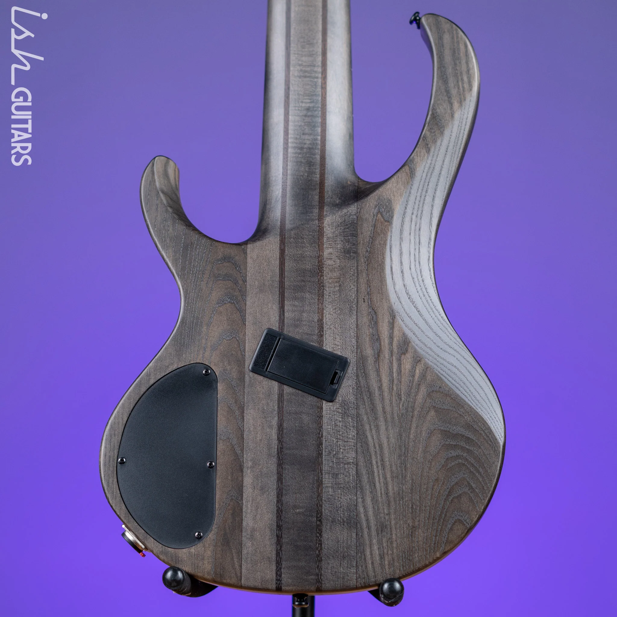 Ibanez BTB806MS Multi-Scale 6-String Bass Transparent Grey Flat - Image 8