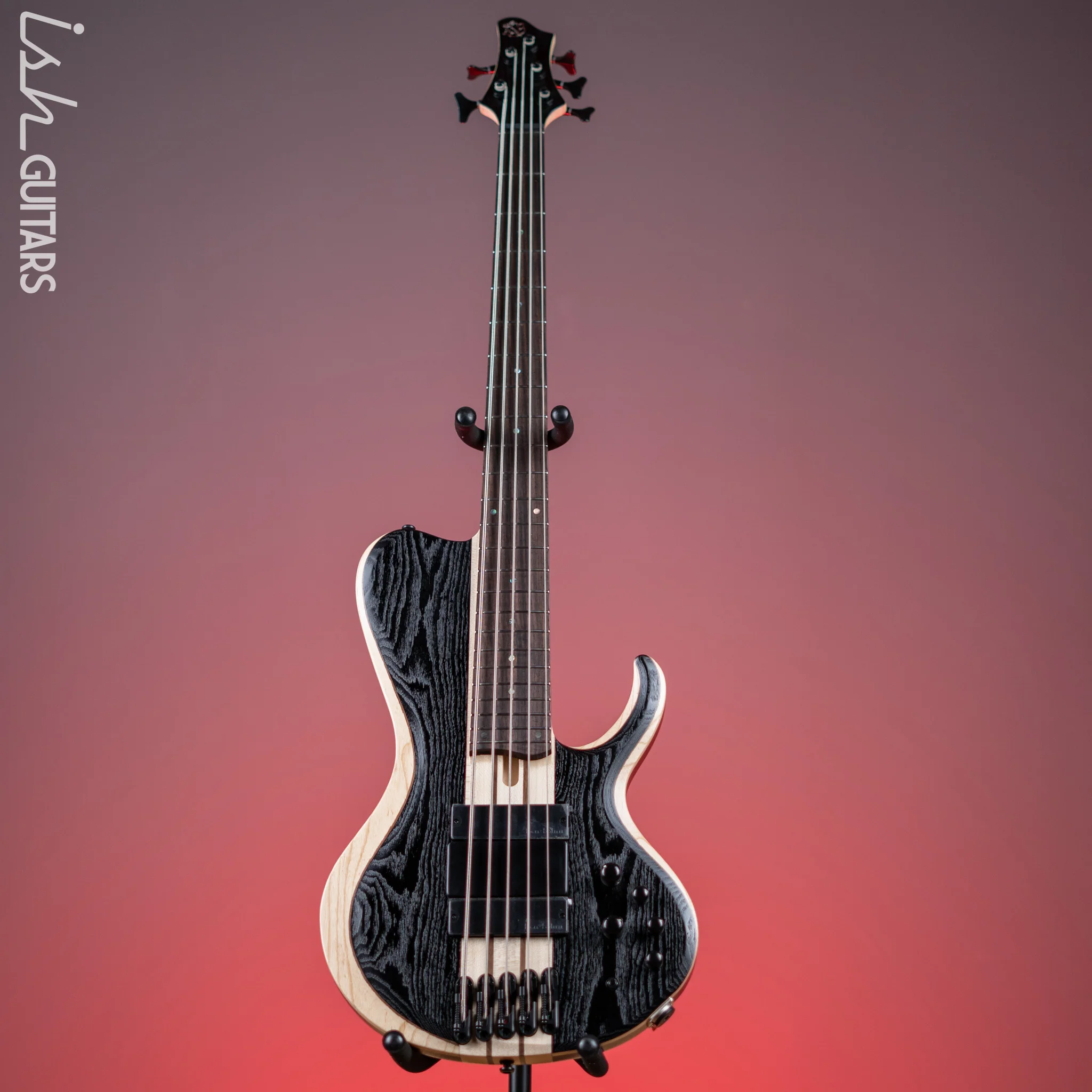 Ibanez BTB865SC 5-String Bass Weathered Black Low Gloss - Image 2