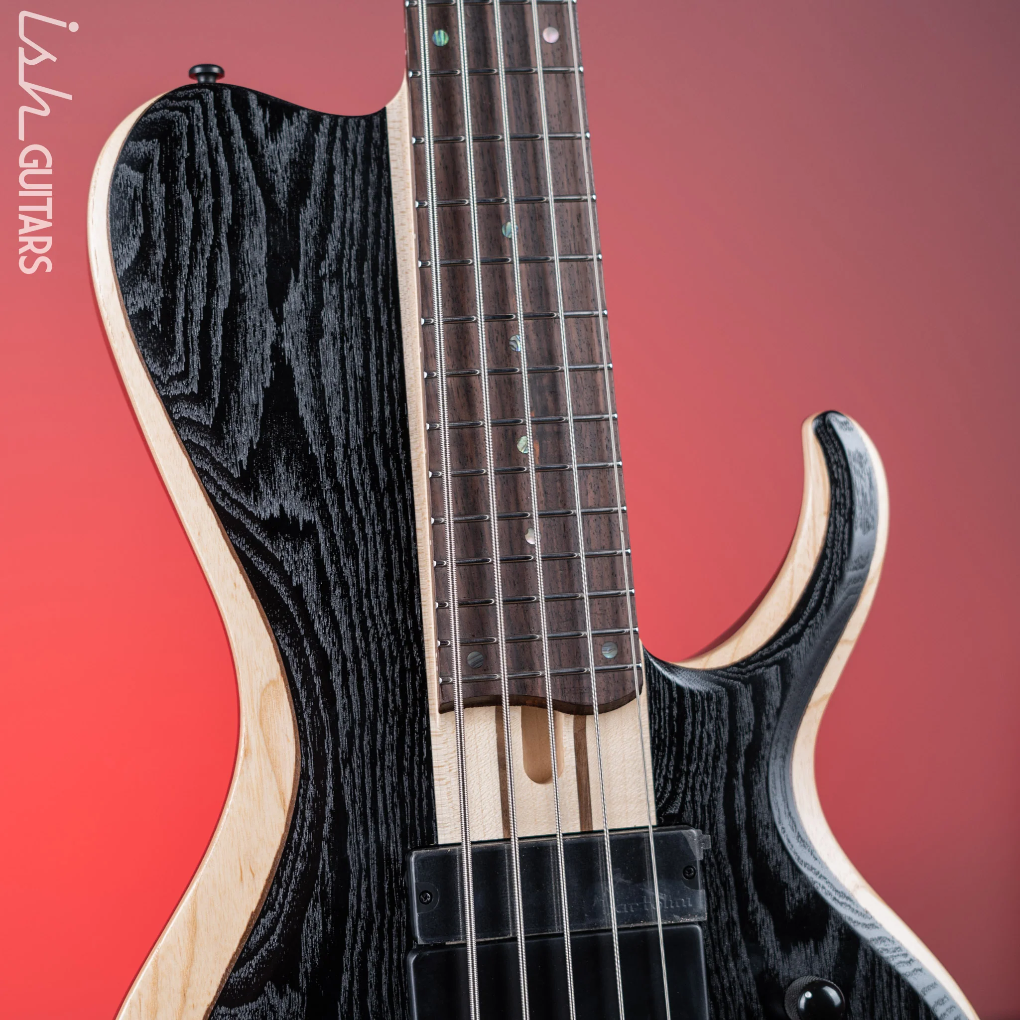 Ibanez BTB865SC 5-String Bass Weathered Black Low Gloss - Image 3
