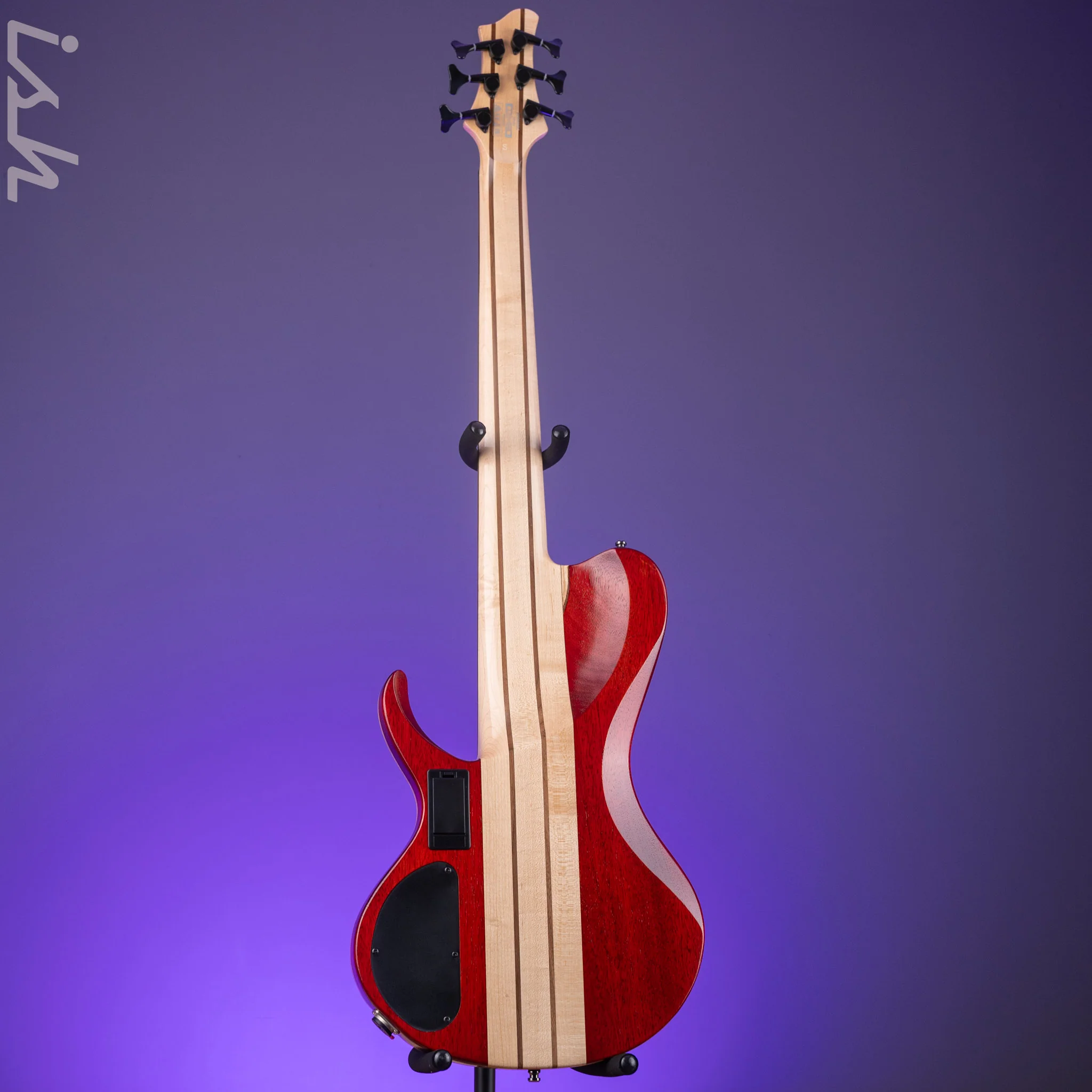 2023 Ibanez BTB866SC Bass Workshop 6-String Bass Weathered Black Low Gloss - Image 8