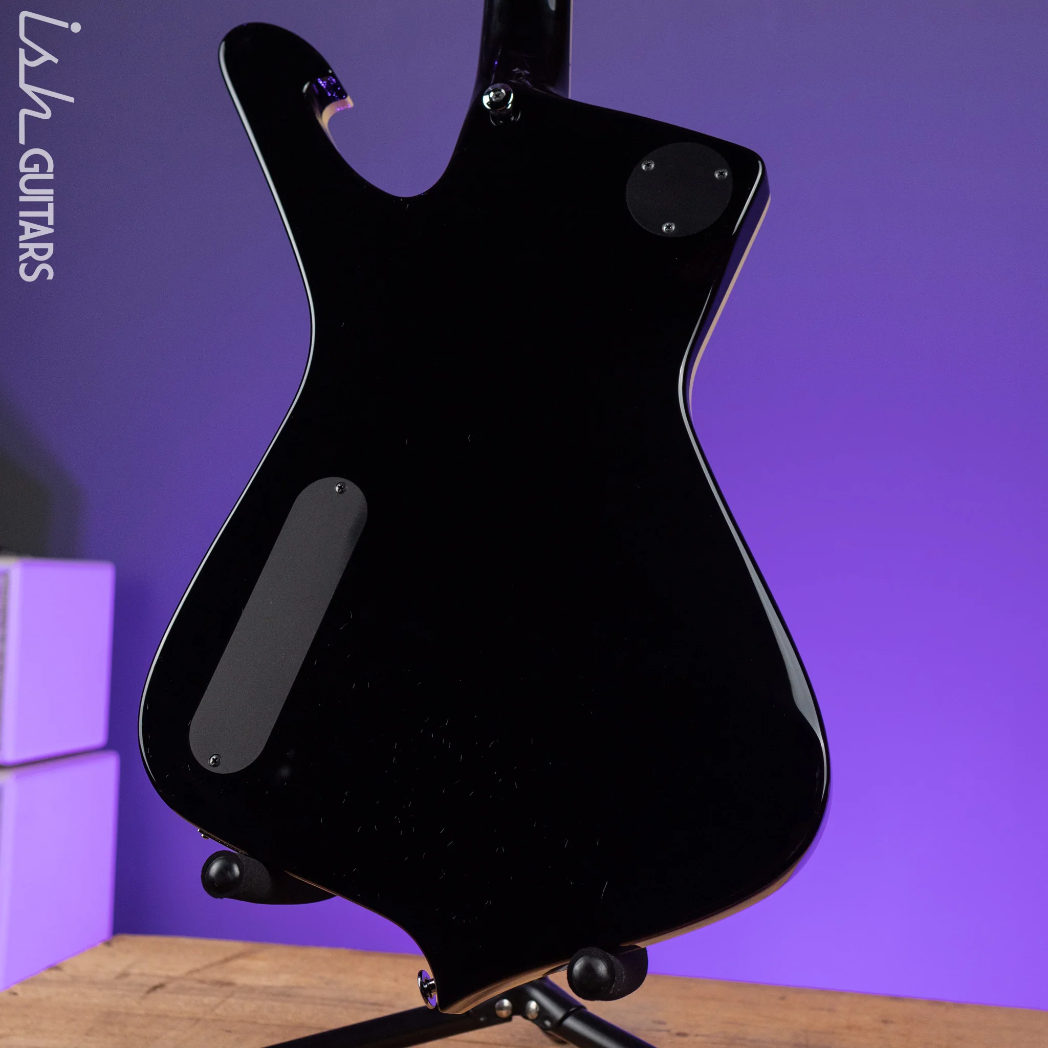 Ibanez Custom Shop PS1CM Paul Stanley Cracked Mirror Electric Guitar - Image 8