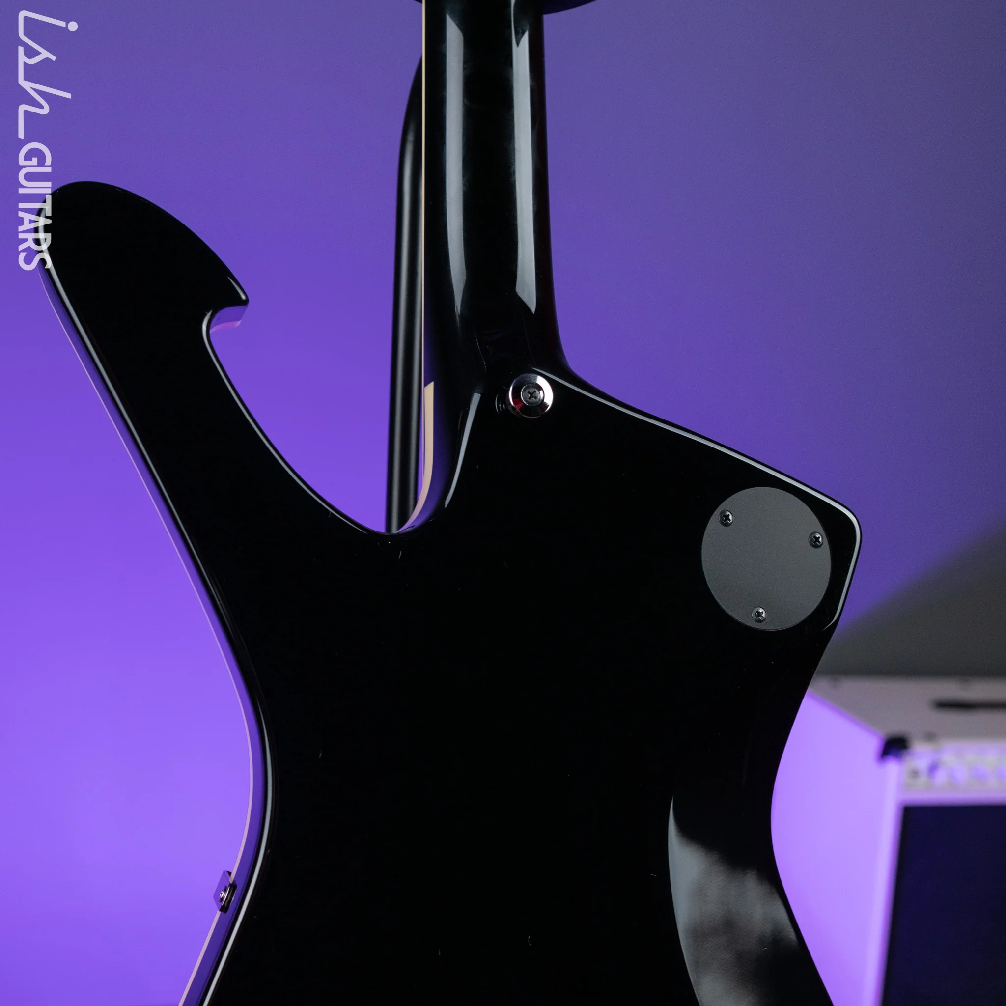 Ibanez Custom Shop PS1CM Paul Stanley Cracked Mirror Electric Guitar - Image 9