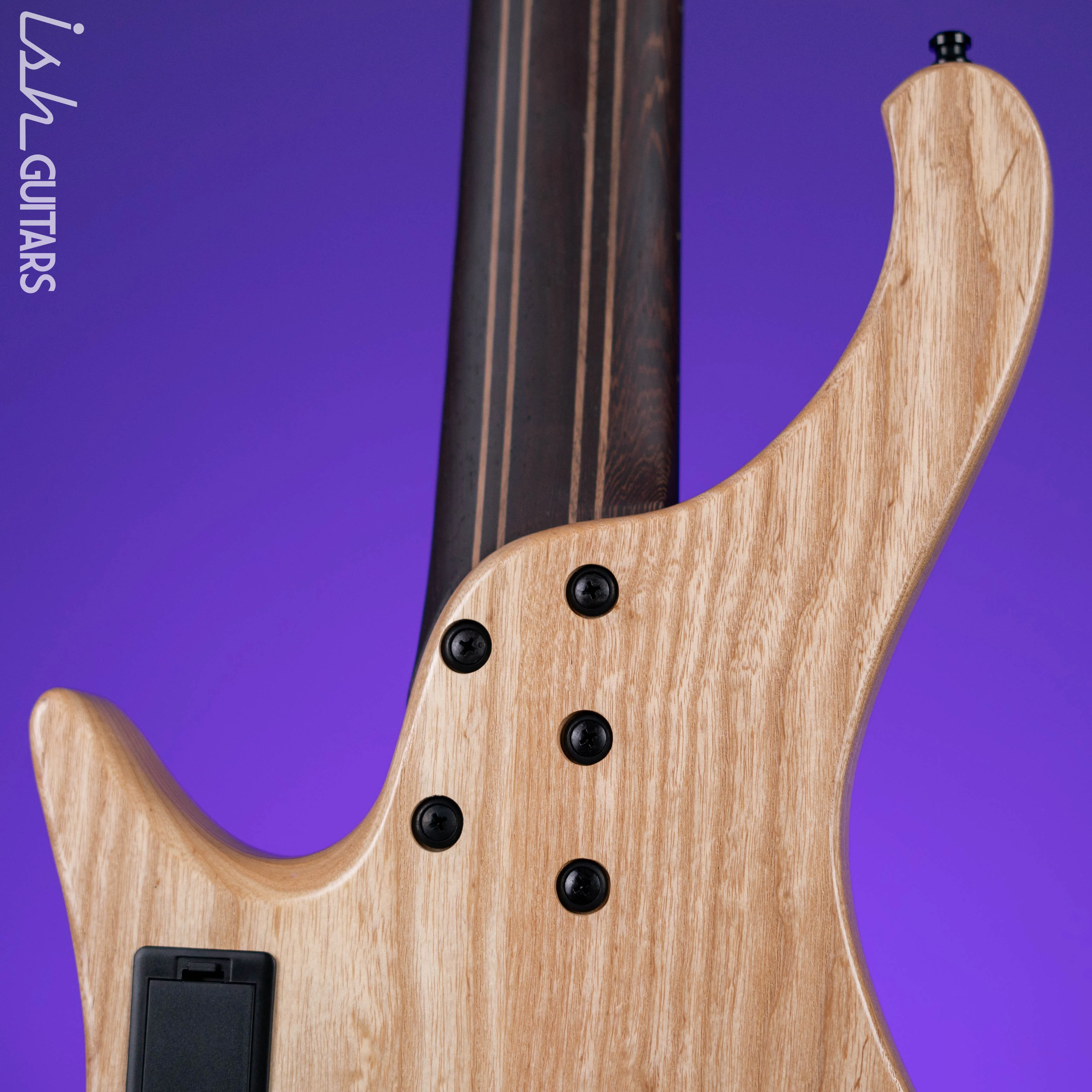 Ibanez EHB1265MS 5-String Multi-Scale Bass Natural Mocha Low Gloss Demo - Image 8